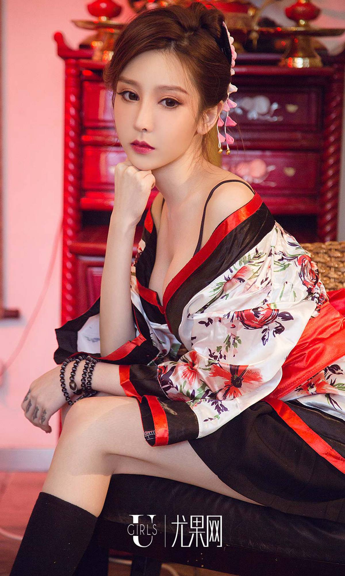 图片[25]-[Ugirls爱尤物] No.1321 极乐之境[35P] – 速更版-美库