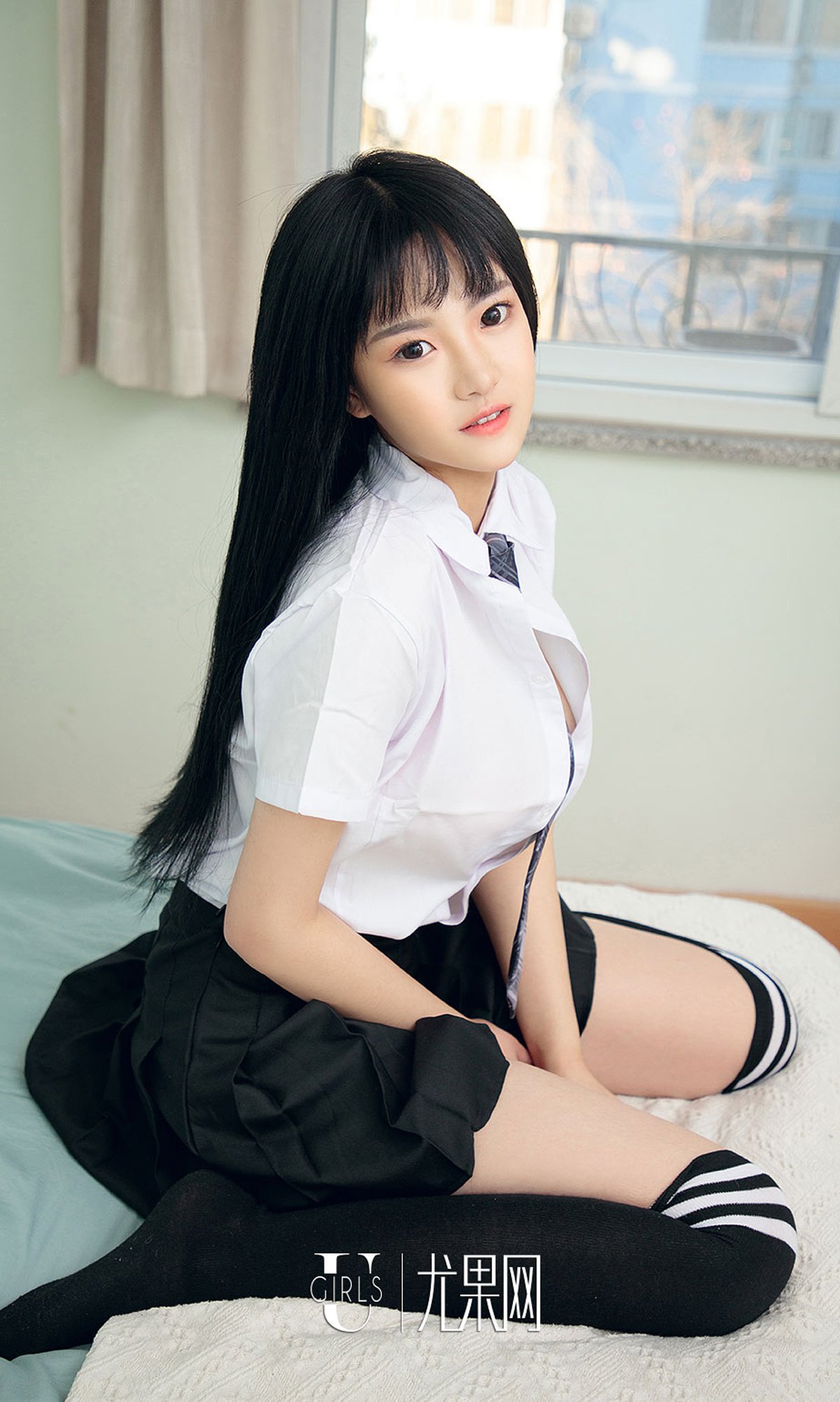 图片[25]-[Ugirls爱尤物] No.1323 桃子[35P] – 速更版-美库