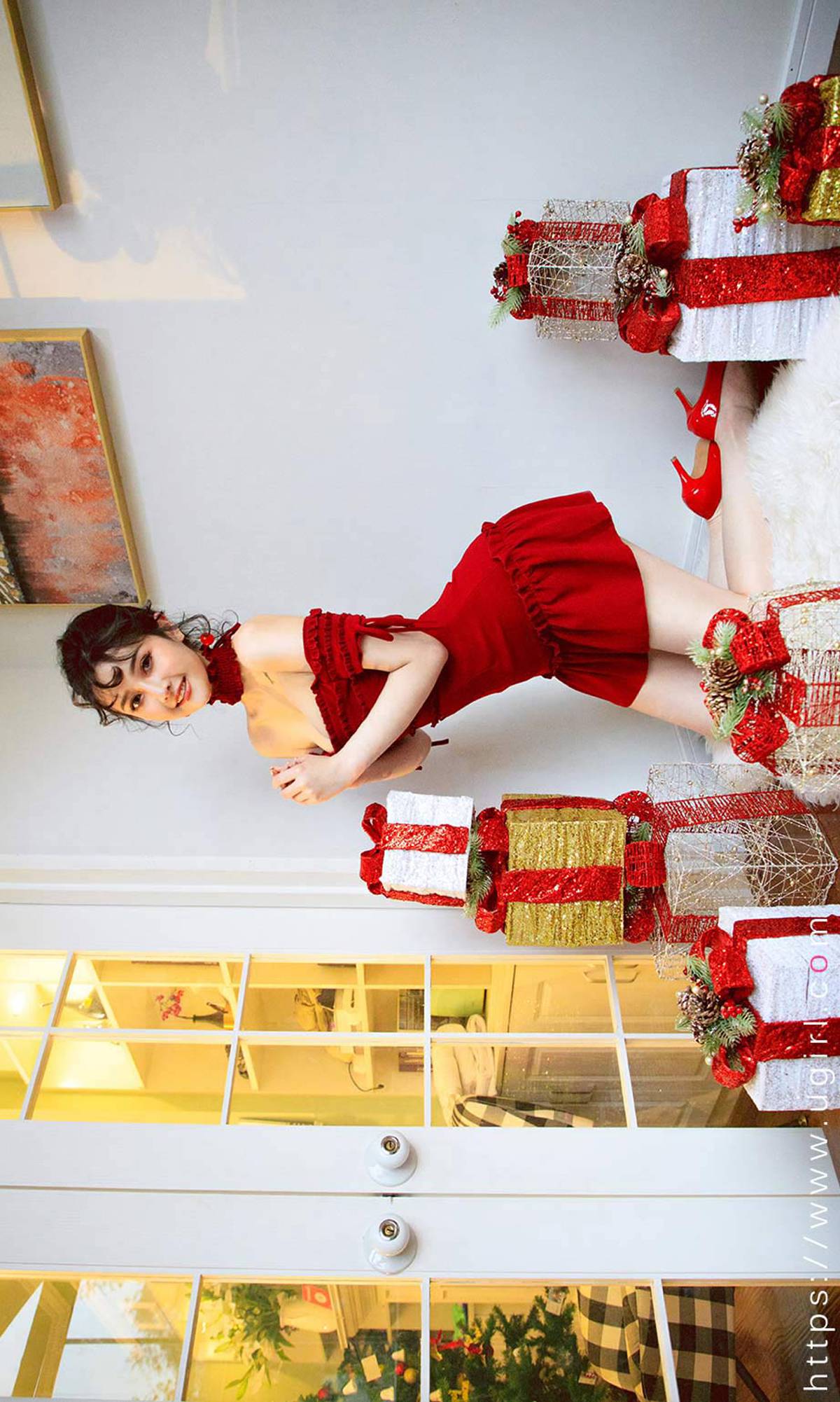 图片[19]-[Ugirls爱尤物] 2019.12.17 No.1672 露儿 圣诞限定 [35P] – 速更版-美库
