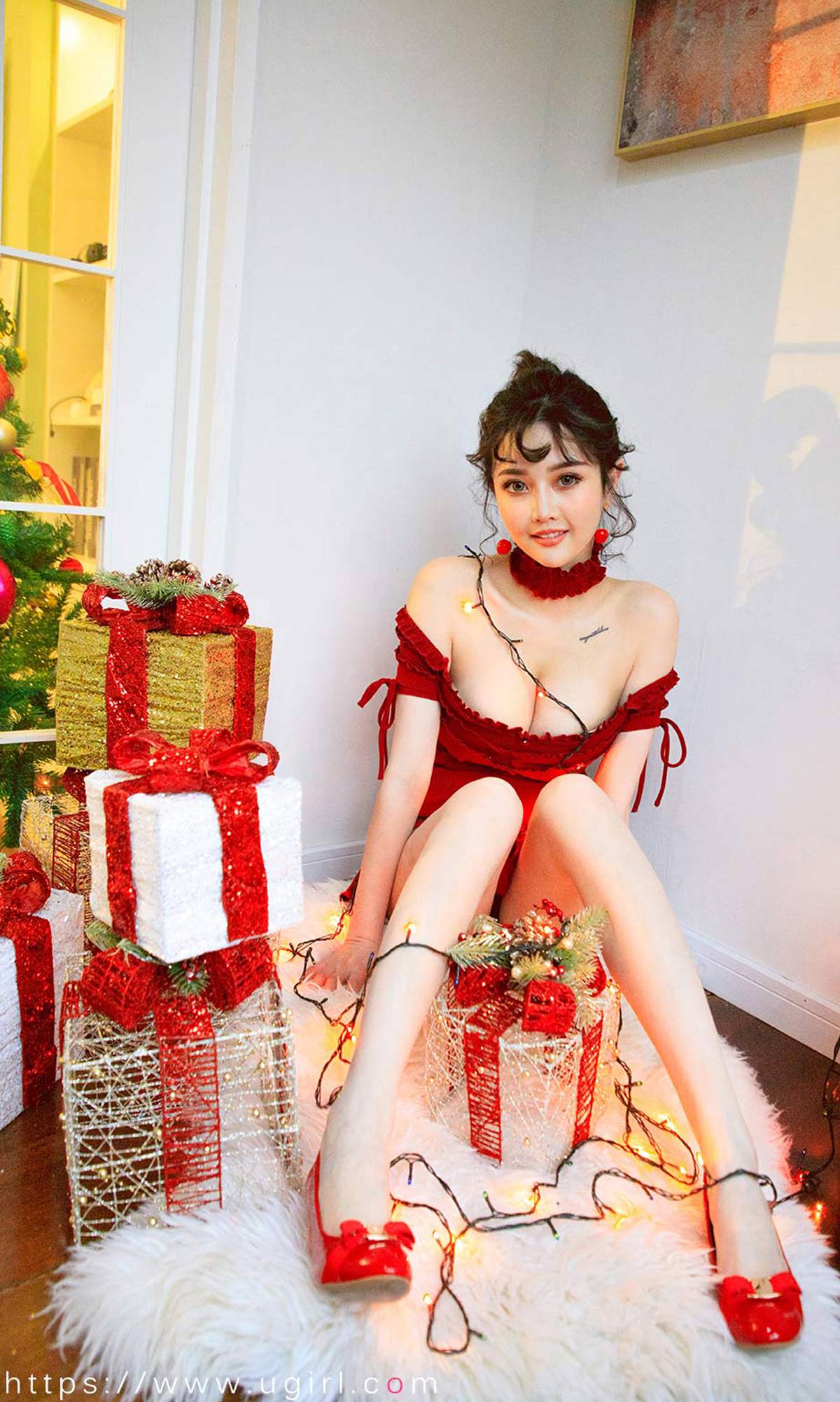 图片[20]-[Ugirls爱尤物] 2019.12.17 No.1672 露儿 圣诞限定 [35P] – 速更版-美库