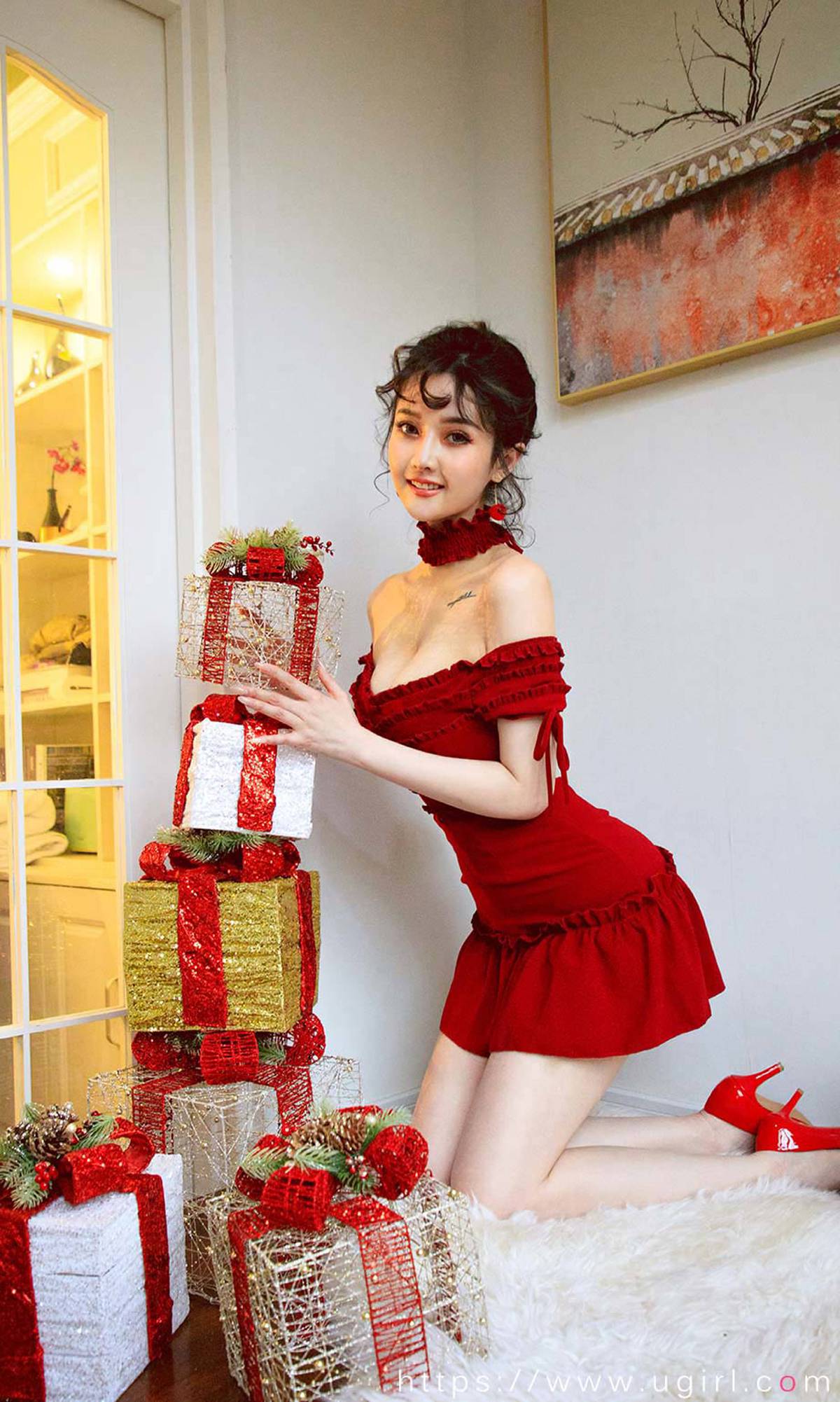 图片[21]-[Ugirls爱尤物] 2019.12.17 No.1672 露儿 圣诞限定 [35P] – 速更版-美库