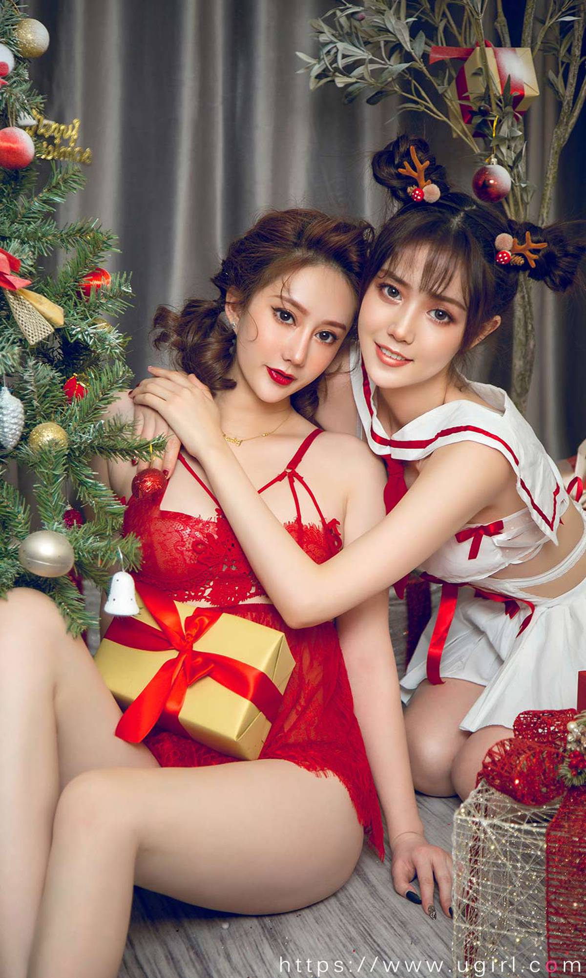 图片[15]-[Ugirls爱尤物] 2019.12.25 No.1680 苏小曼&唐小糖 圣诞姐妹来狂欢 [35P] – 速更版-美库