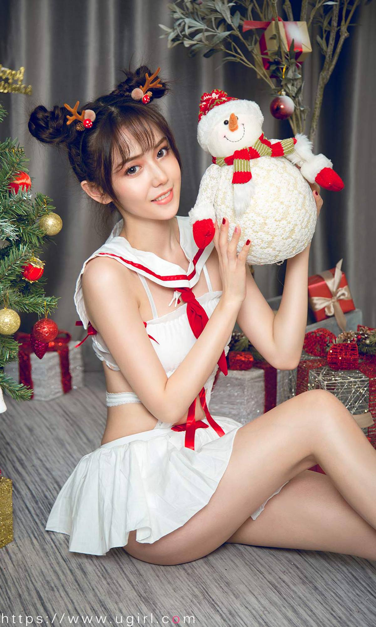 图片[27]-[Ugirls爱尤物] 2019.12.24 No.1679 唐小糖 制服少女圣诞秀 [35P] – 速更版-美库