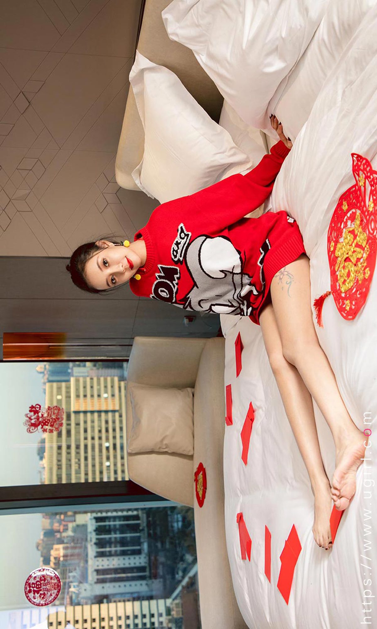 图片[36]-[Ugirls爱尤物] 2020.01.25 No.1711 愿 果儿Victoria [35P] – 速更版-美库