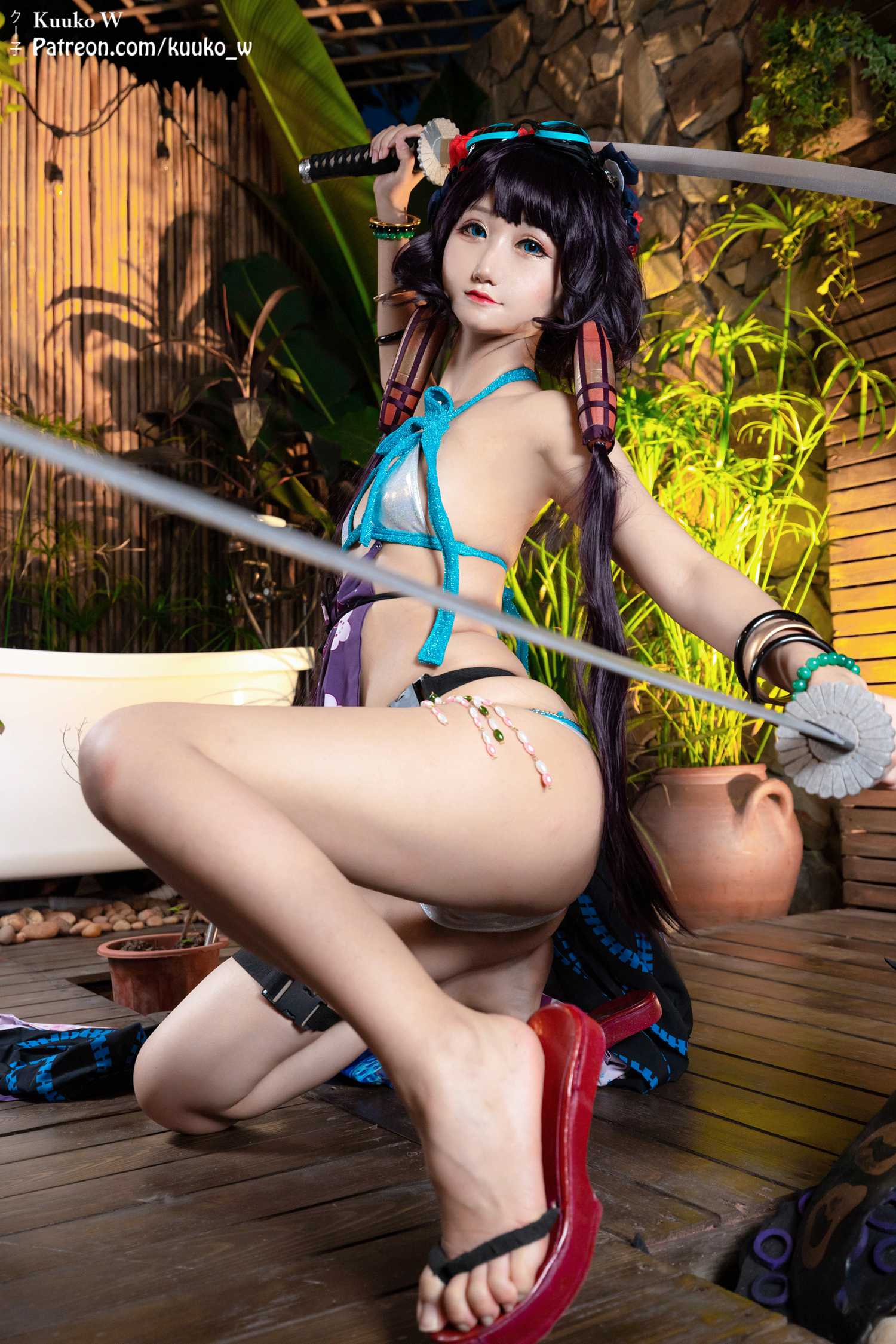 图片[13]-泰国网红COS KuukoW – Houkusai Saber – 速更版-美库