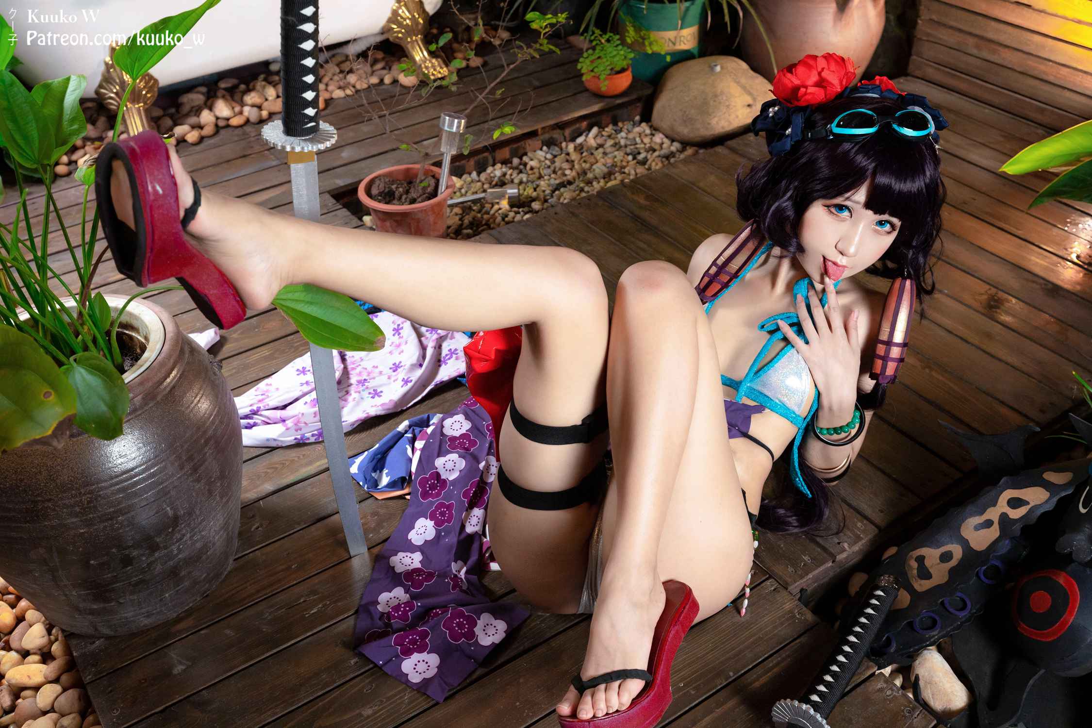 图片[26]-泰国网红COS KuukoW – Houkusai Saber – 速更版-美库