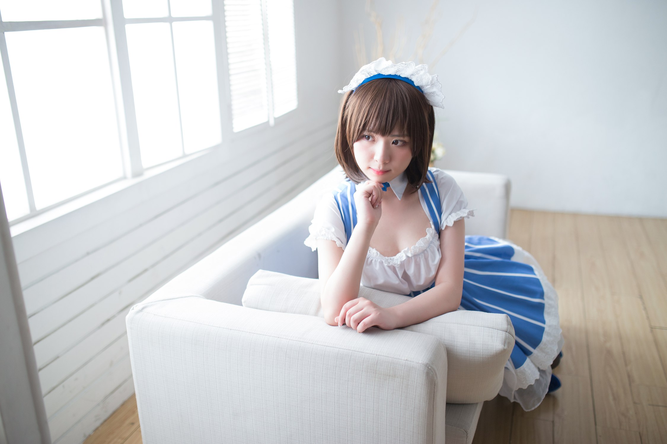 图片[14]-闪月半 – 加藤惠 制服 – 速更版-美库