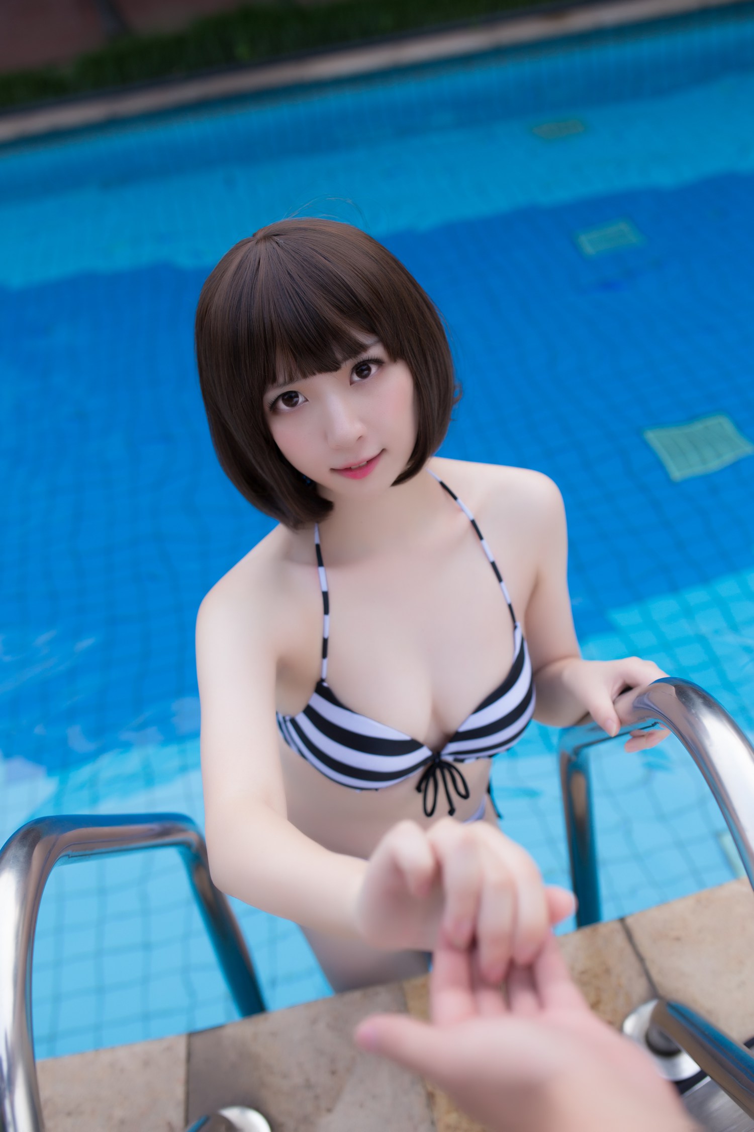 图片[12]-闪月半 – 加藤惠 泳装 – 速更版-美库