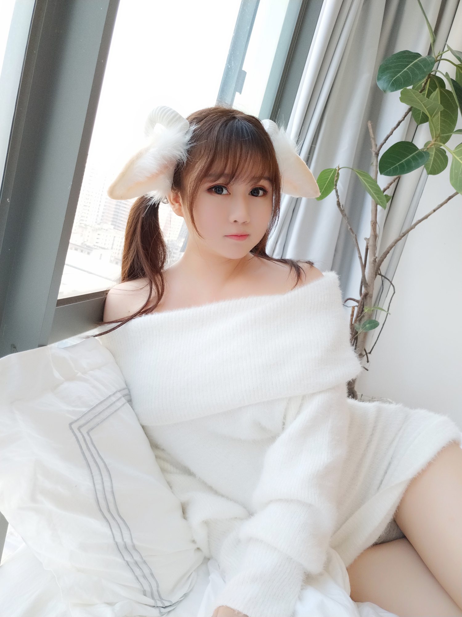 图片[23]-是依酱吖 – 底领毛线衣羊咩咩 – 速更版-美库