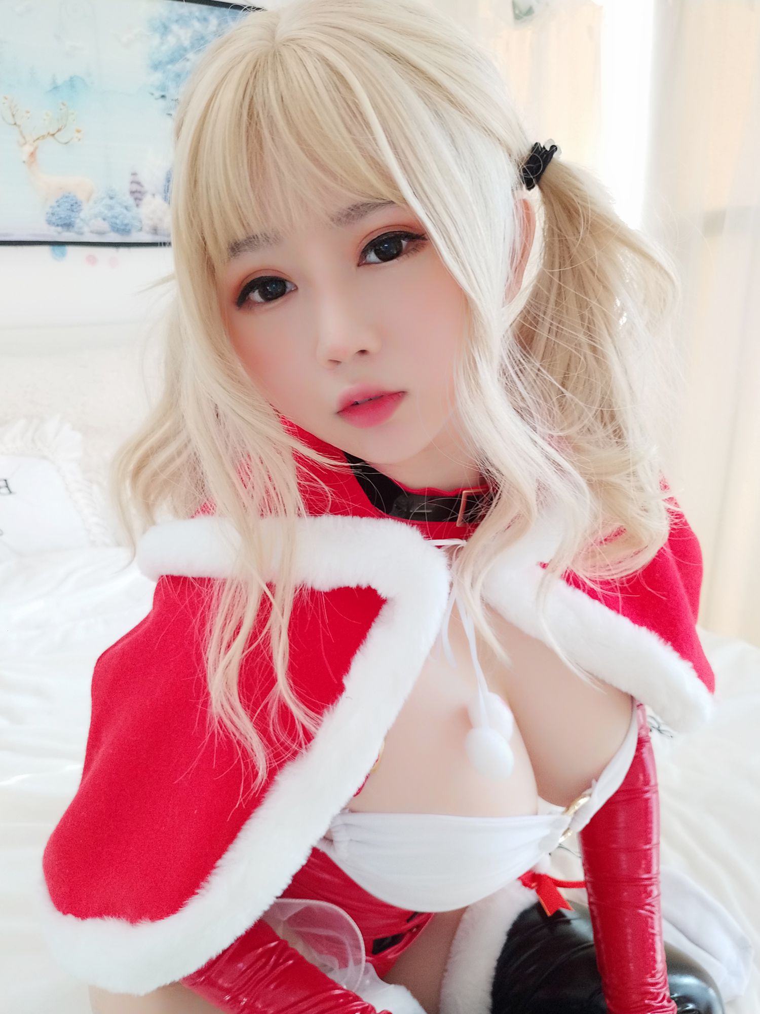 图片[23]-是依酱吖 – 雪夜锦礼+自拍照[22P+6P] – 速更版-美库