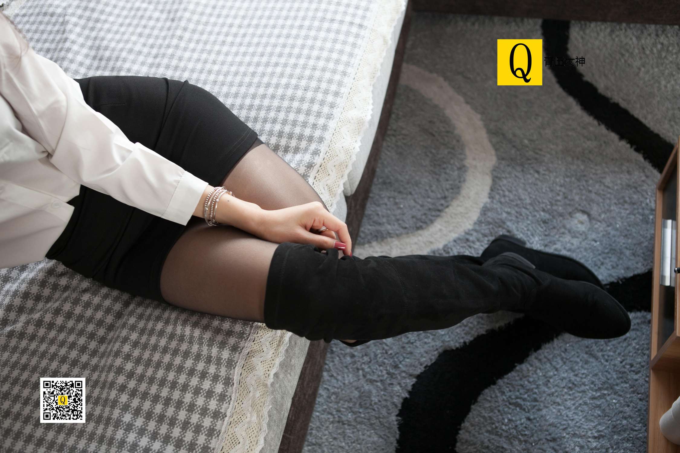 图片[11]-[青丘女神]2017.11.20 娜娜 – 速更版-美库