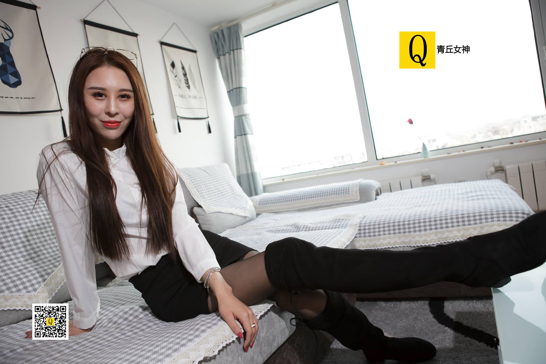 图片[26]-[青丘女神]2017.11.20 娜娜 – 速更版-美库