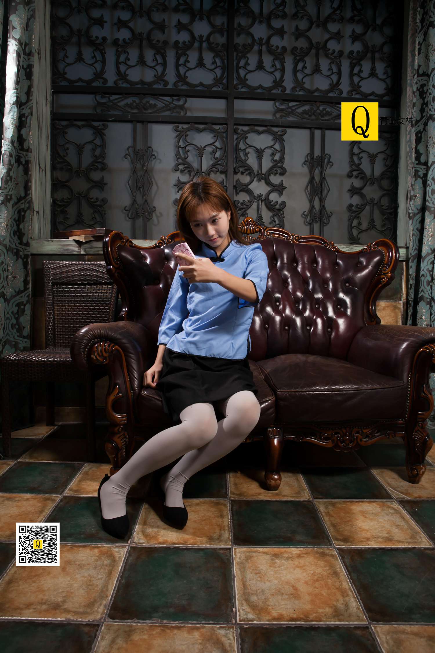 图片[27]-[青丘女神]2017.12.03 猫猫 民国学生 – 速更版-美库