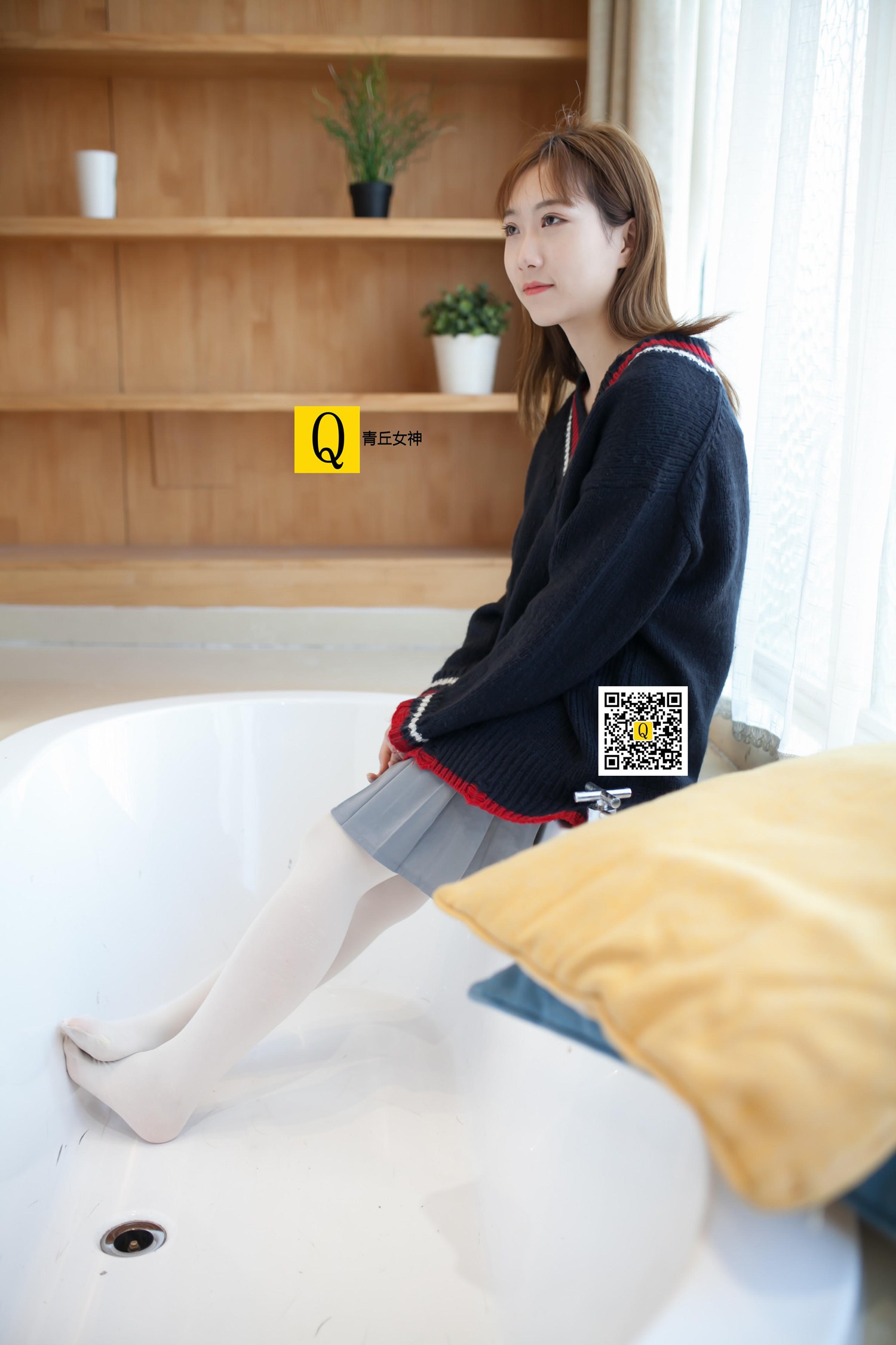 图片[32]-[青丘女神]2017.12.06 猫猫 甜美萝莉 – 速更版-美库