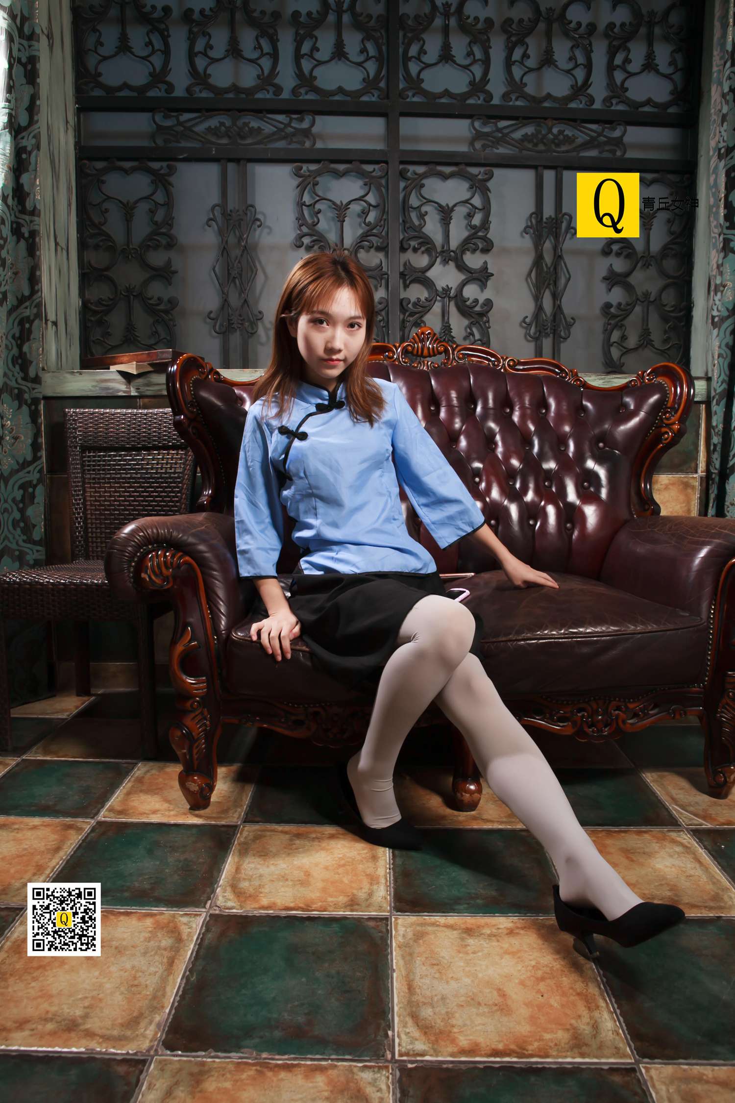 图片[41]-[青丘女神]2017.12.03 猫猫 民国学生 – 速更版-美库