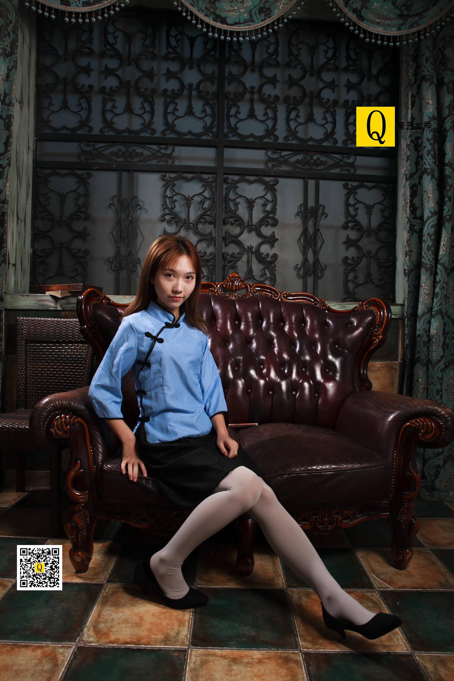 图片[54]-[青丘女神]2017.12.03 猫猫 民国学生 – 速更版-美库
