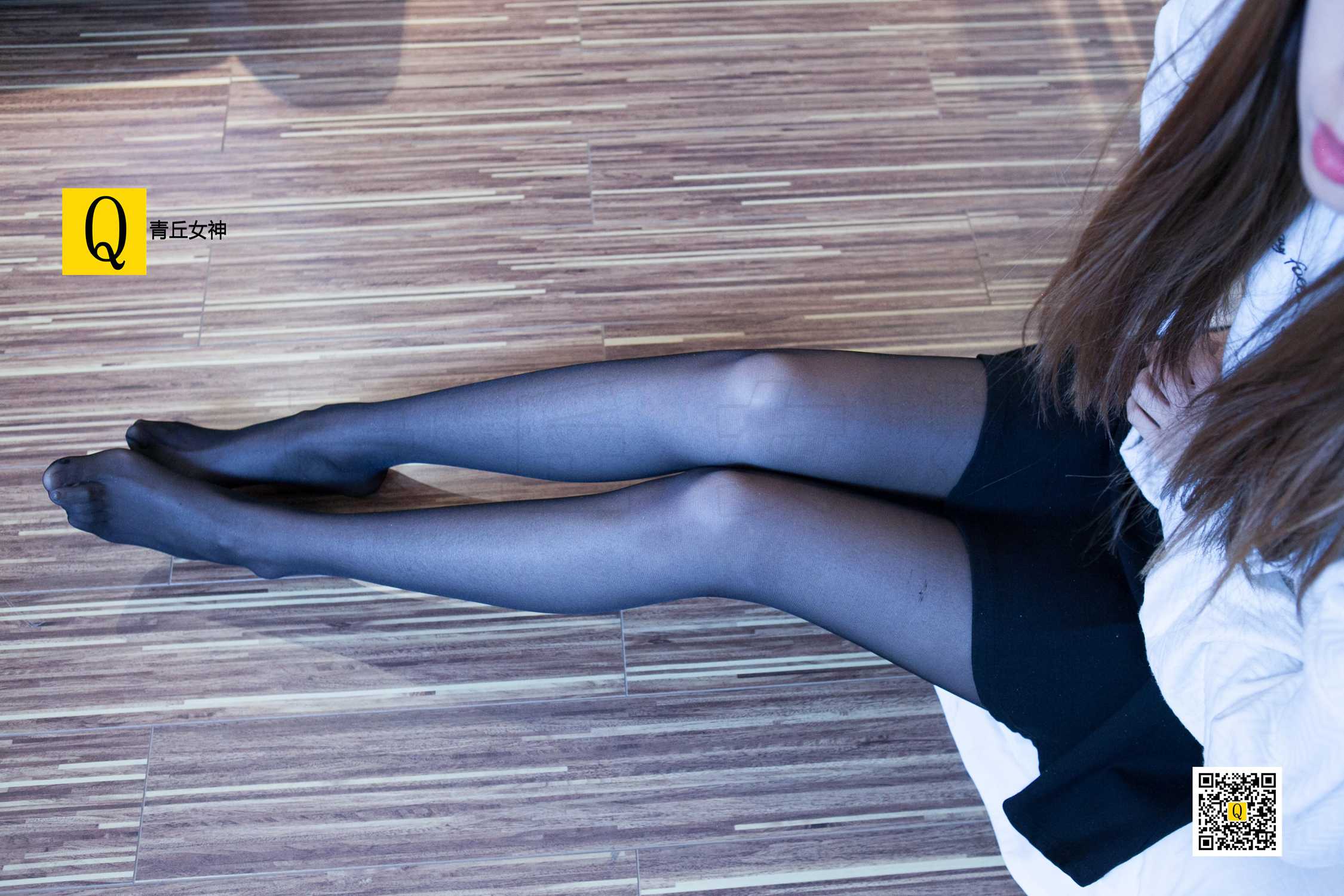 图片[12]-[青丘女神]2017.12.26 秋秋 致命黑丝 – 速更版-美库