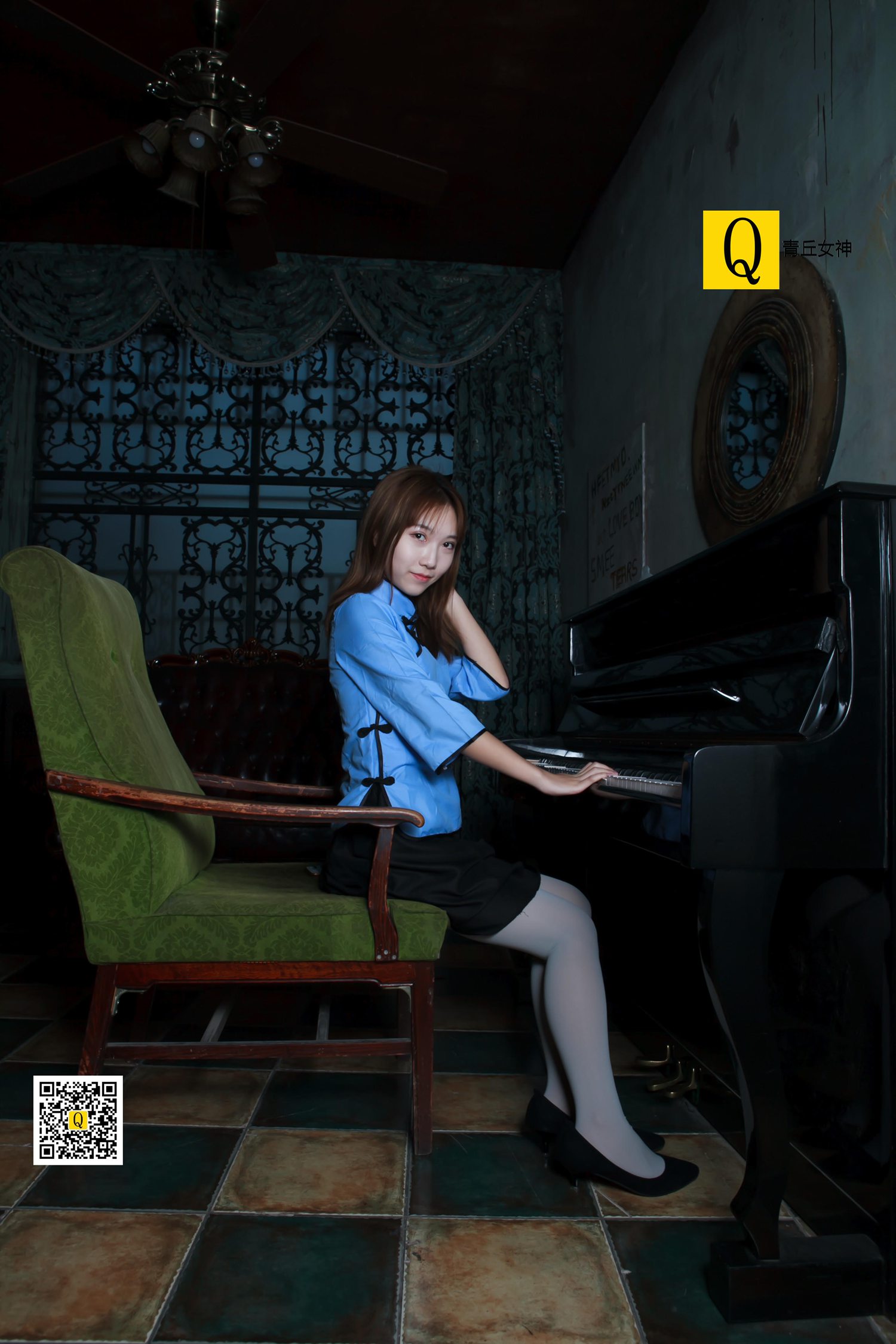 图片[58]-[青丘女神]2017.12.03 猫猫 民国学生 – 速更版-美库