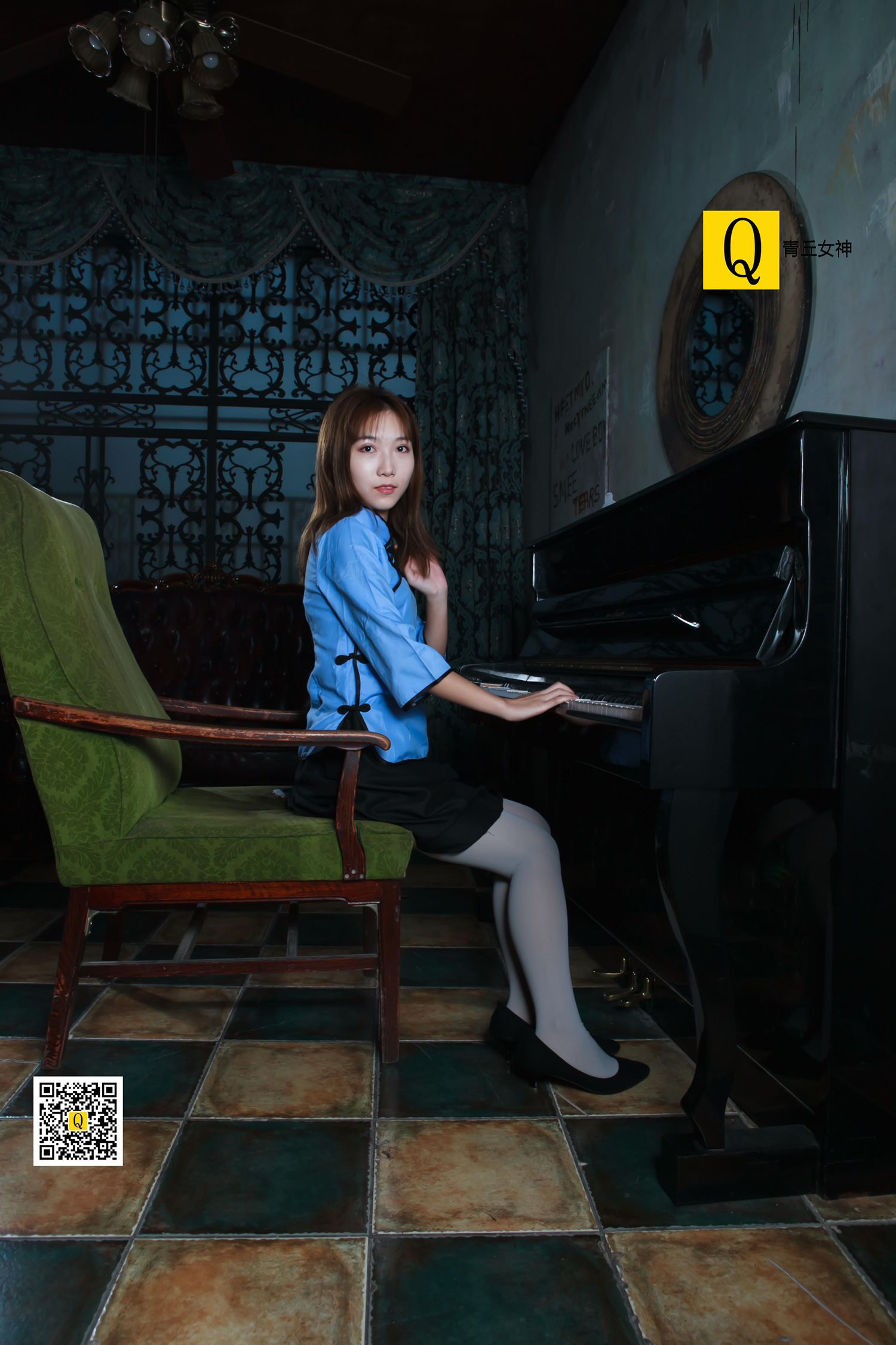 图片[68]-[青丘女神]2017.12.03 猫猫 民国学生 – 速更版-美库