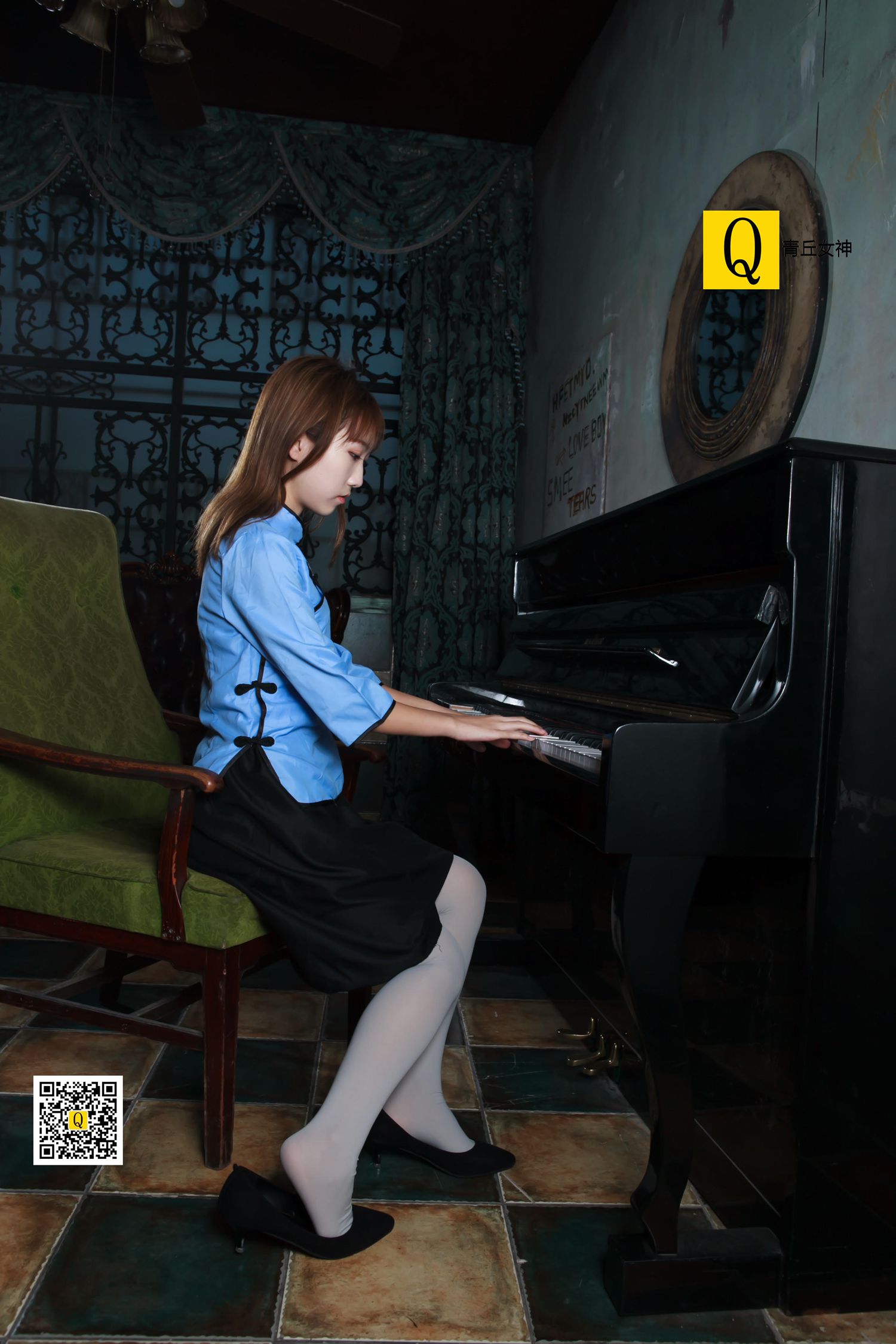 图片[69]-[青丘女神]2017.12.03 猫猫 民国学生 – 速更版-美库