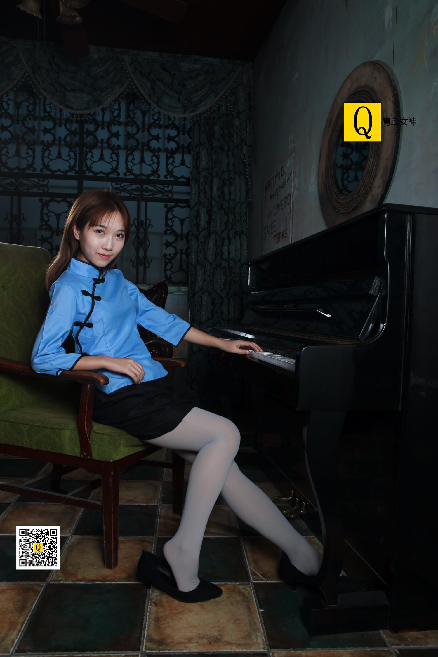 图片[70]-[青丘女神]2017.12.03 猫猫 民国学生 – 速更版-美库