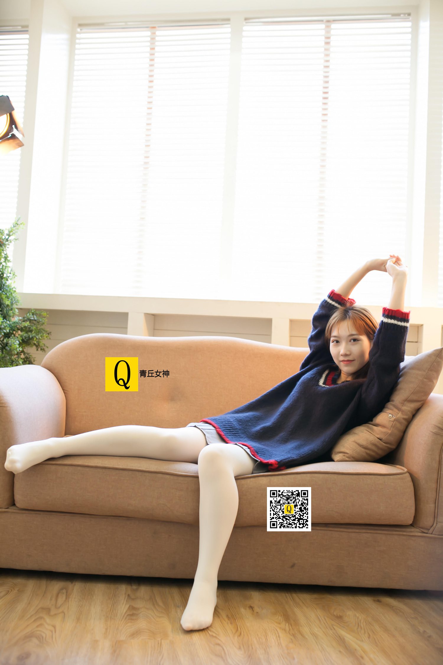 图片[54]-[青丘女神]2017.12.06 猫猫 甜美萝莉 – 速更版-美库