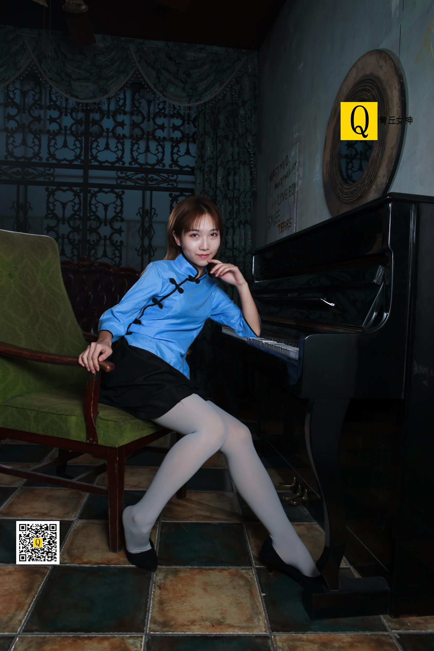 图片[72]-[青丘女神]2017.12.03 猫猫 民国学生 – 速更版-美库