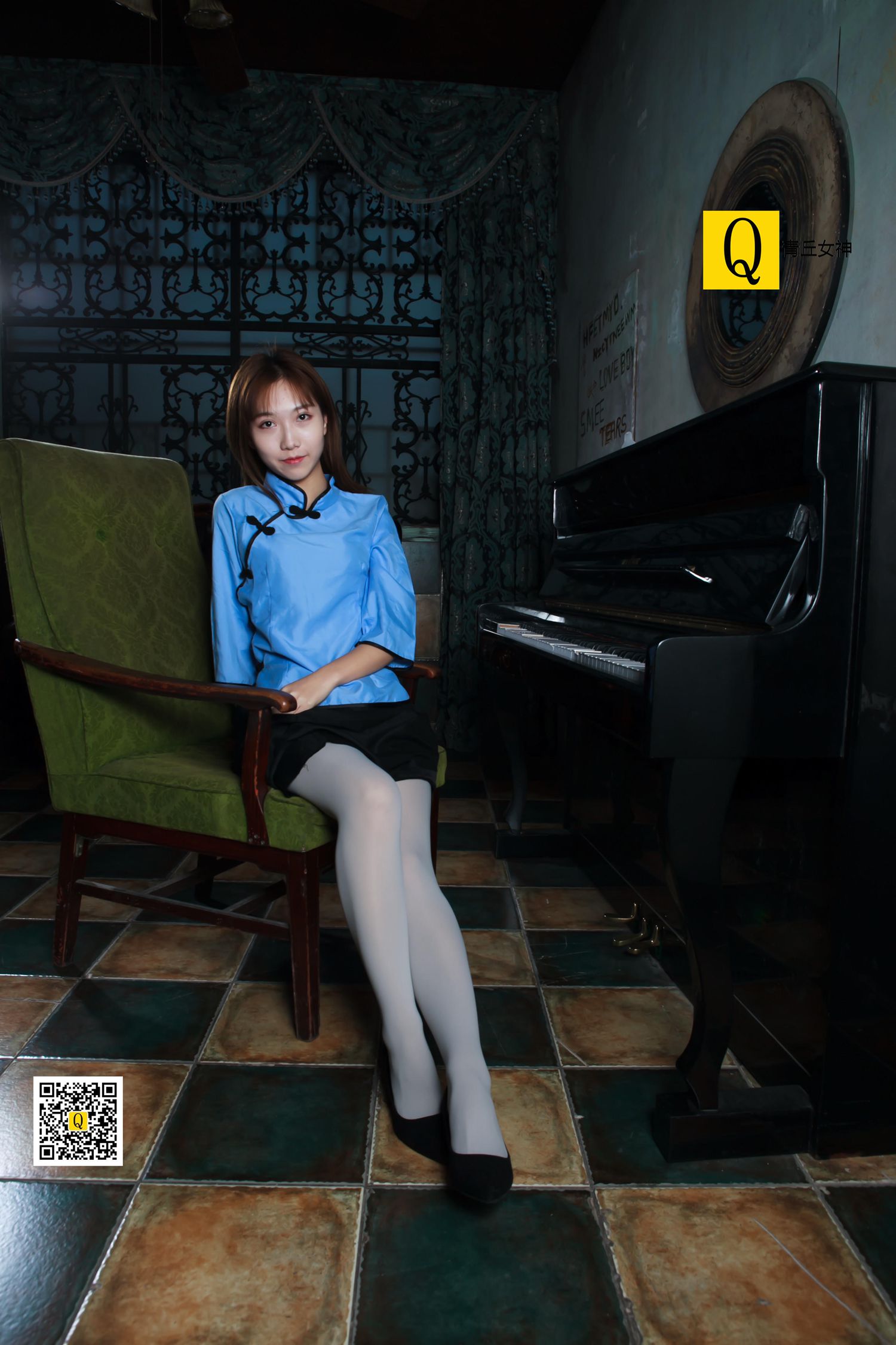 图片[77]-[青丘女神]2017.12.03 猫猫 民国学生 – 速更版-美库