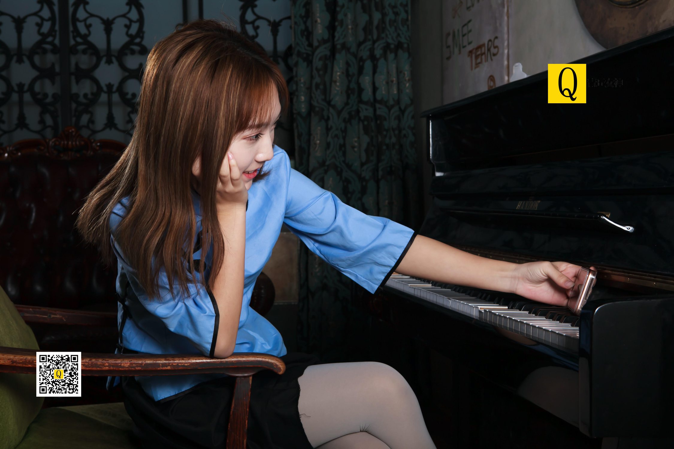 图片[78]-[青丘女神]2017.12.03 猫猫 民国学生 – 速更版-美库