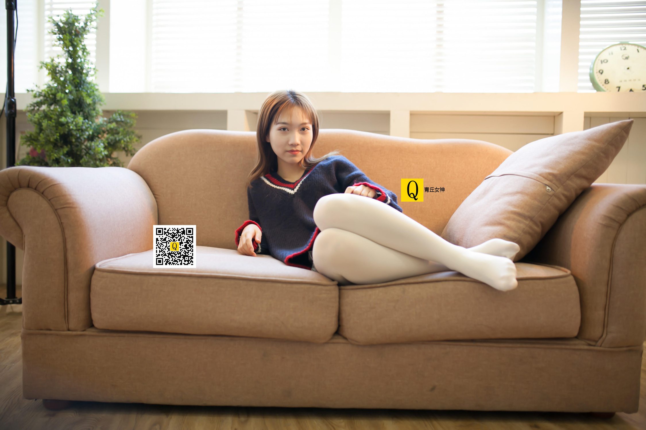 图片[64]-[青丘女神]2017.12.06 猫猫 甜美萝莉 – 速更版-美库