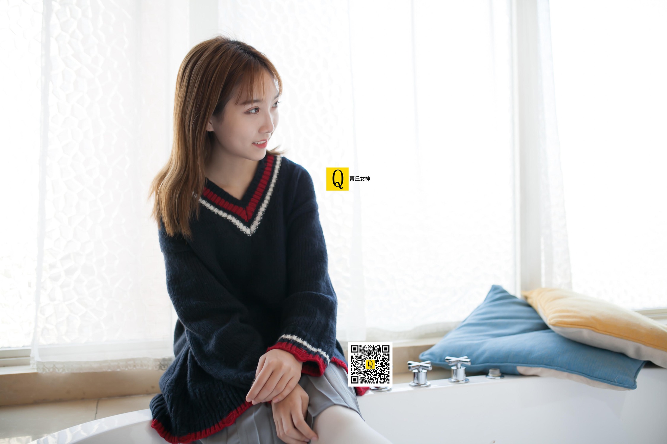 图片[95]-[青丘女神]2017.12.06 猫猫 甜美萝莉 – 速更版-美库