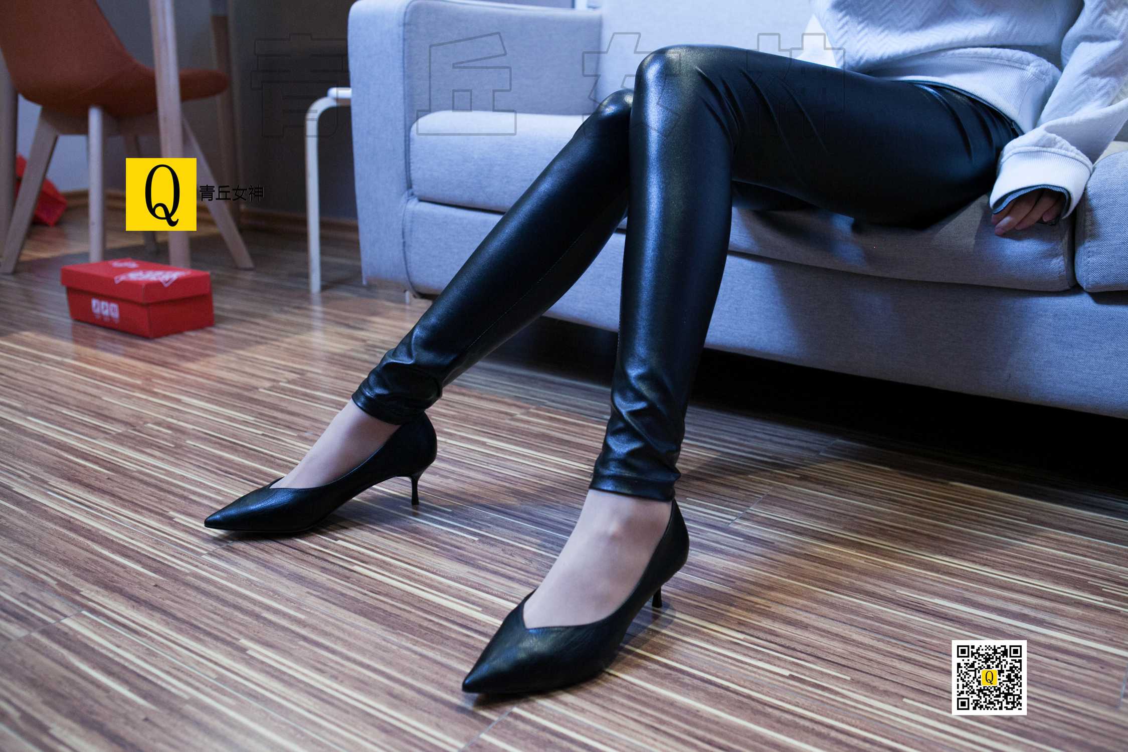 图片[37]-[青丘女神]2017.12.29 秋秋 卧槽！皮裤！ – 速更版-美库