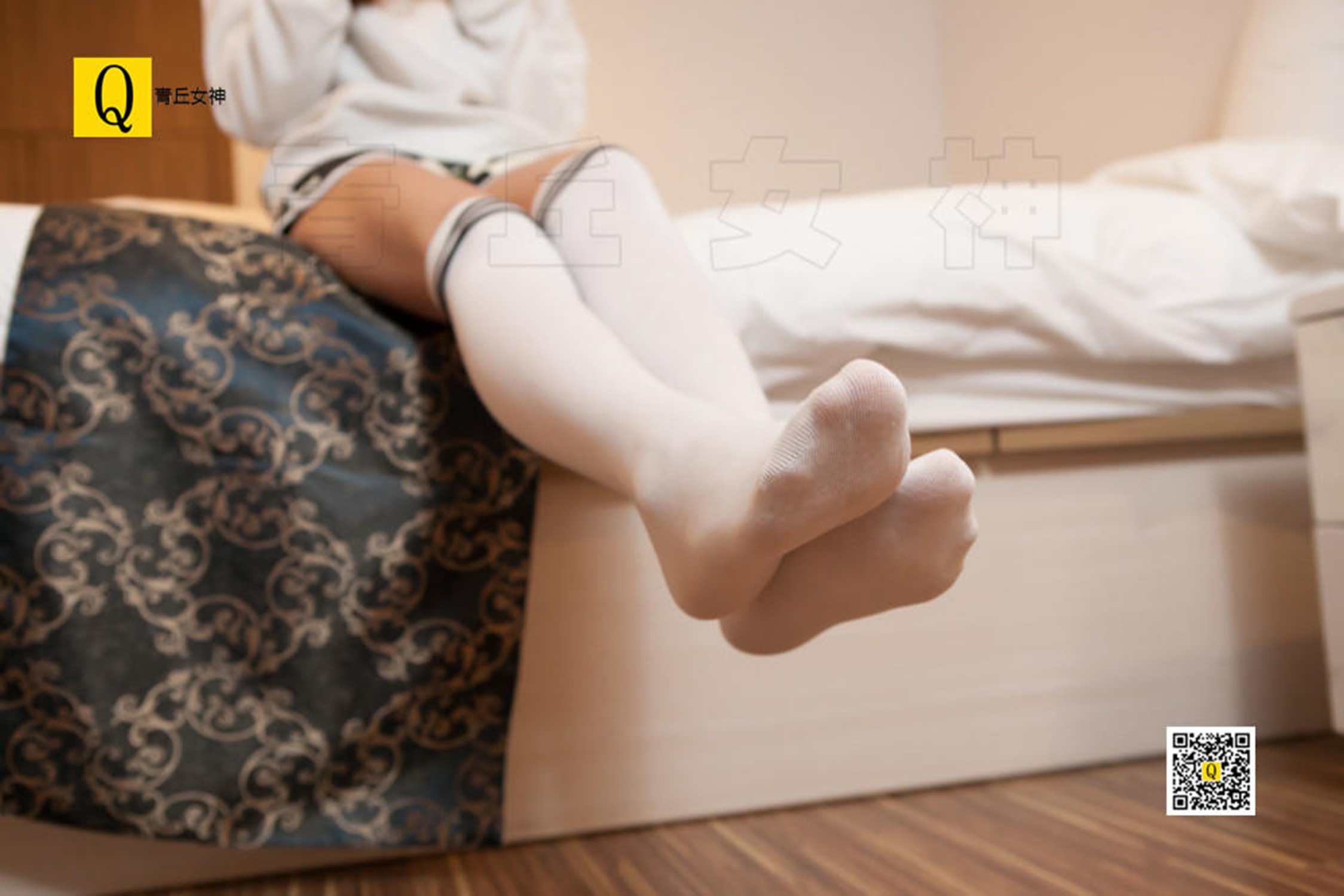 图片[35]-[青丘女神]2018.01.01 秋秋 迷彩短裤 – 速更版-美库