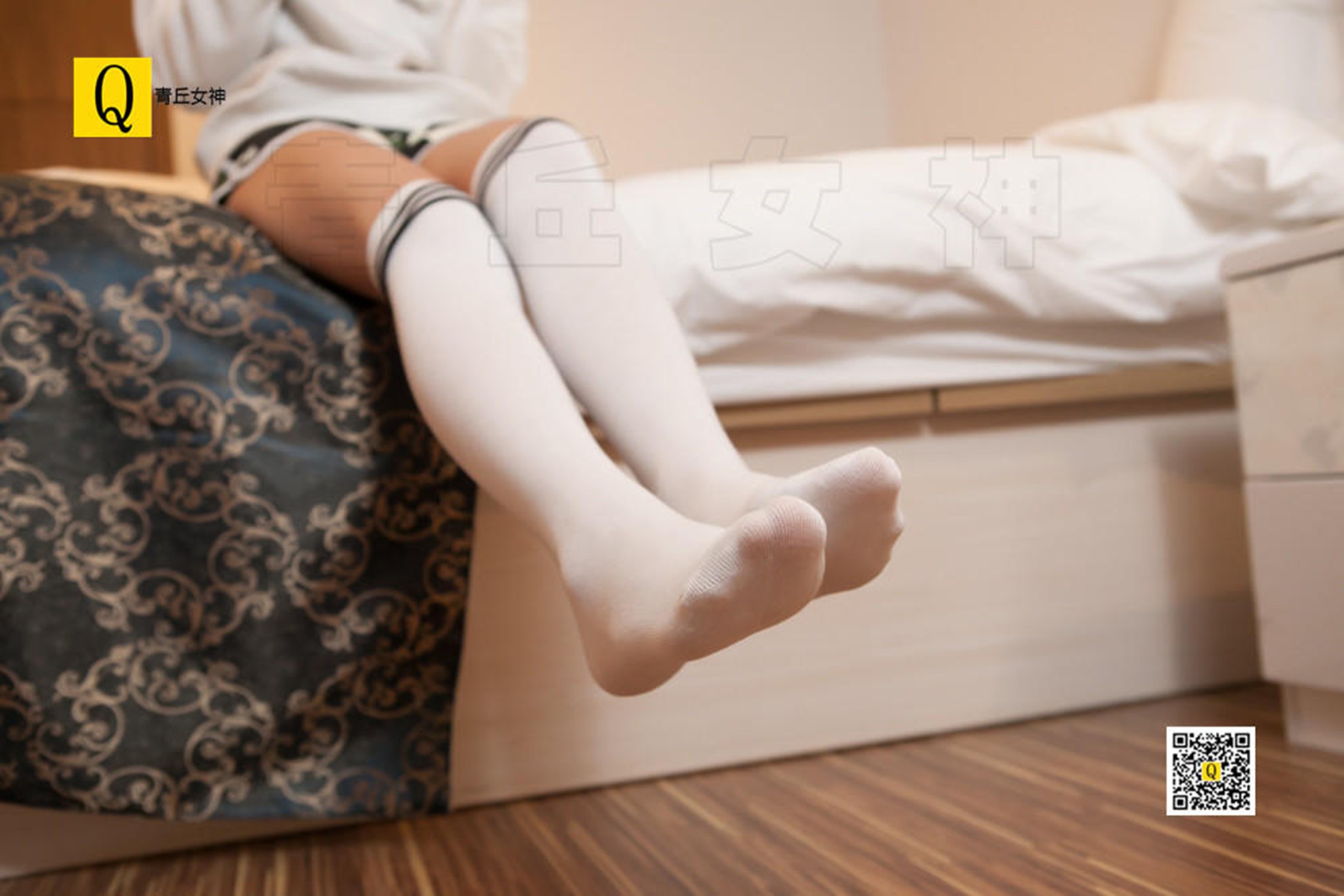 图片[36]-[青丘女神]2018.01.01 秋秋 迷彩短裤 – 速更版-美库