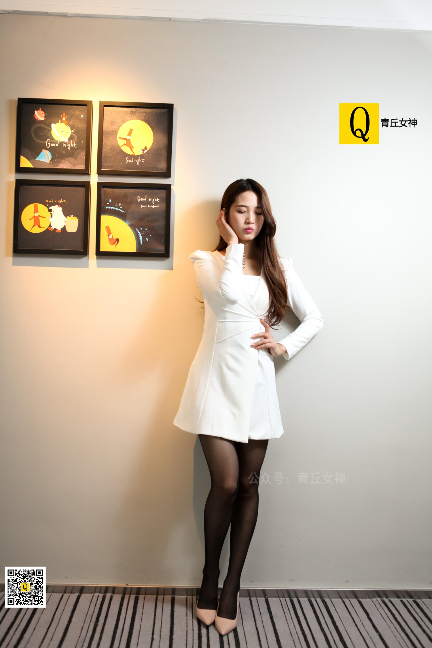 图片[13]-[青丘女神]2018.01.22 韩流来袭 黑丝女神 – 速更版-美库