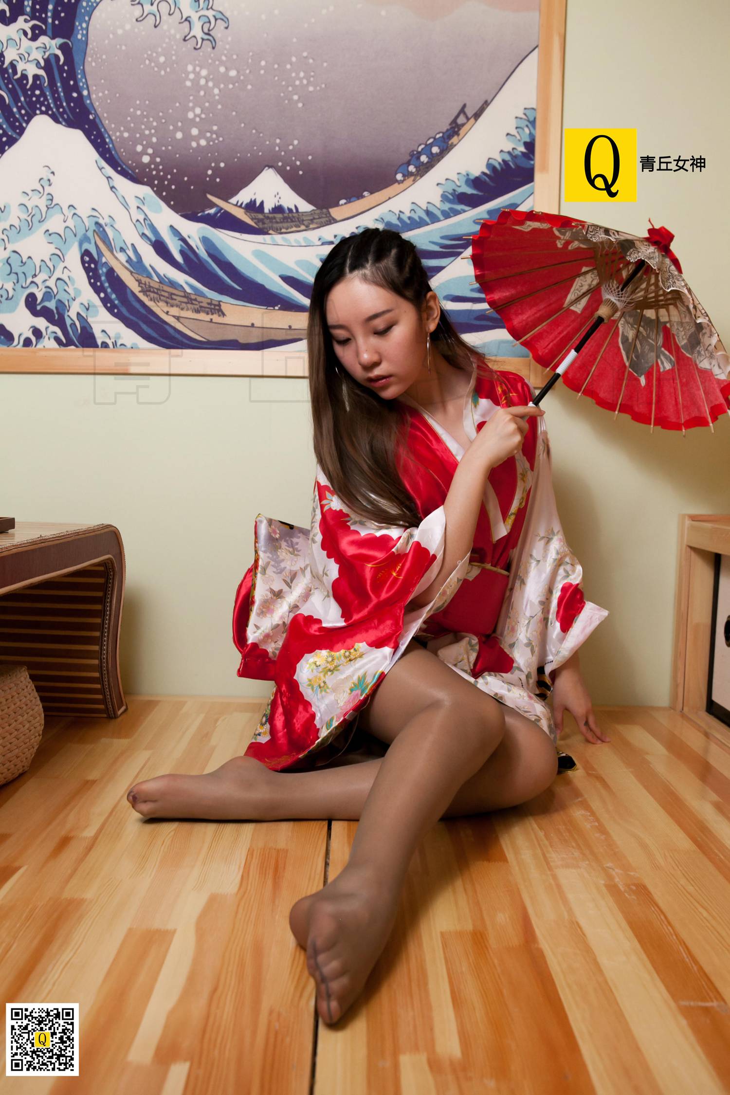 图片[25]-[青丘女神]2018.01.12 少华 日系灰丝 – 速更版-美库