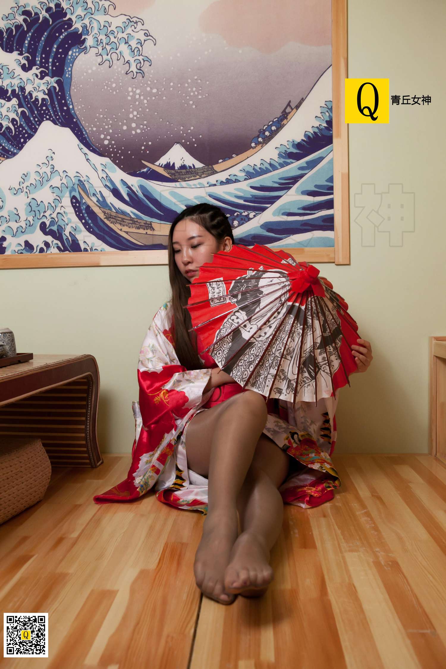 图片[27]-[青丘女神]2018.01.12 少华 日系灰丝 – 速更版-美库