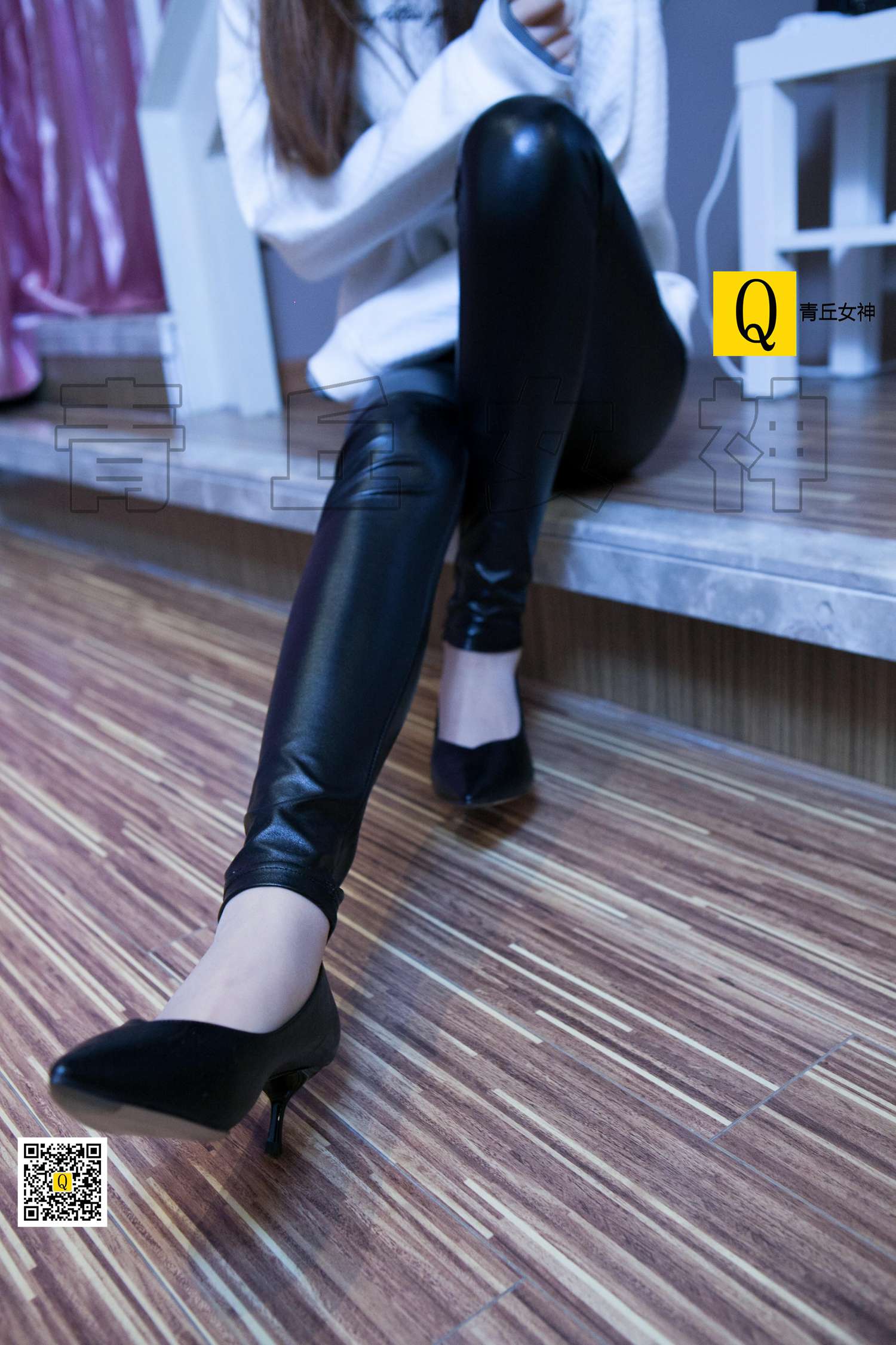 图片[59]-[青丘女神]2017.12.29 秋秋 卧槽！皮裤！ – 速更版-美库