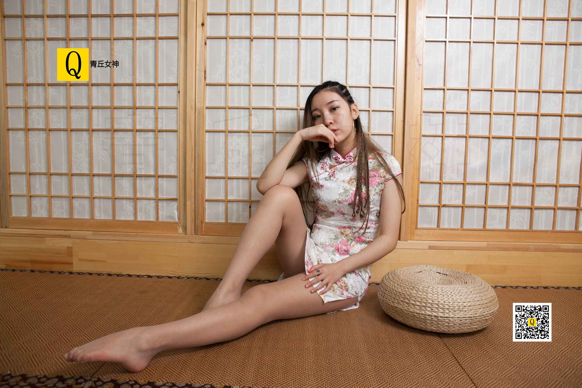 图片[43]-[青丘女神]2018.01.10 少华 旗袍肉丝大长腿 – 速更版-美库