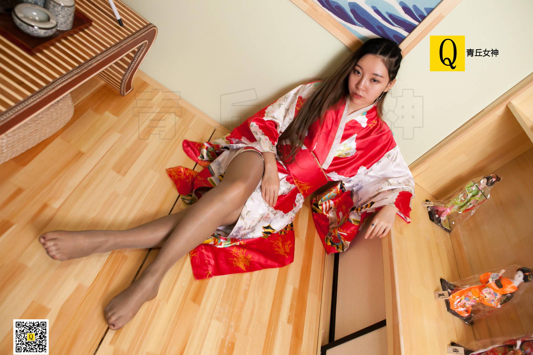 图片[45]-[青丘女神]2018.01.12 少华 日系灰丝 – 速更版-美库