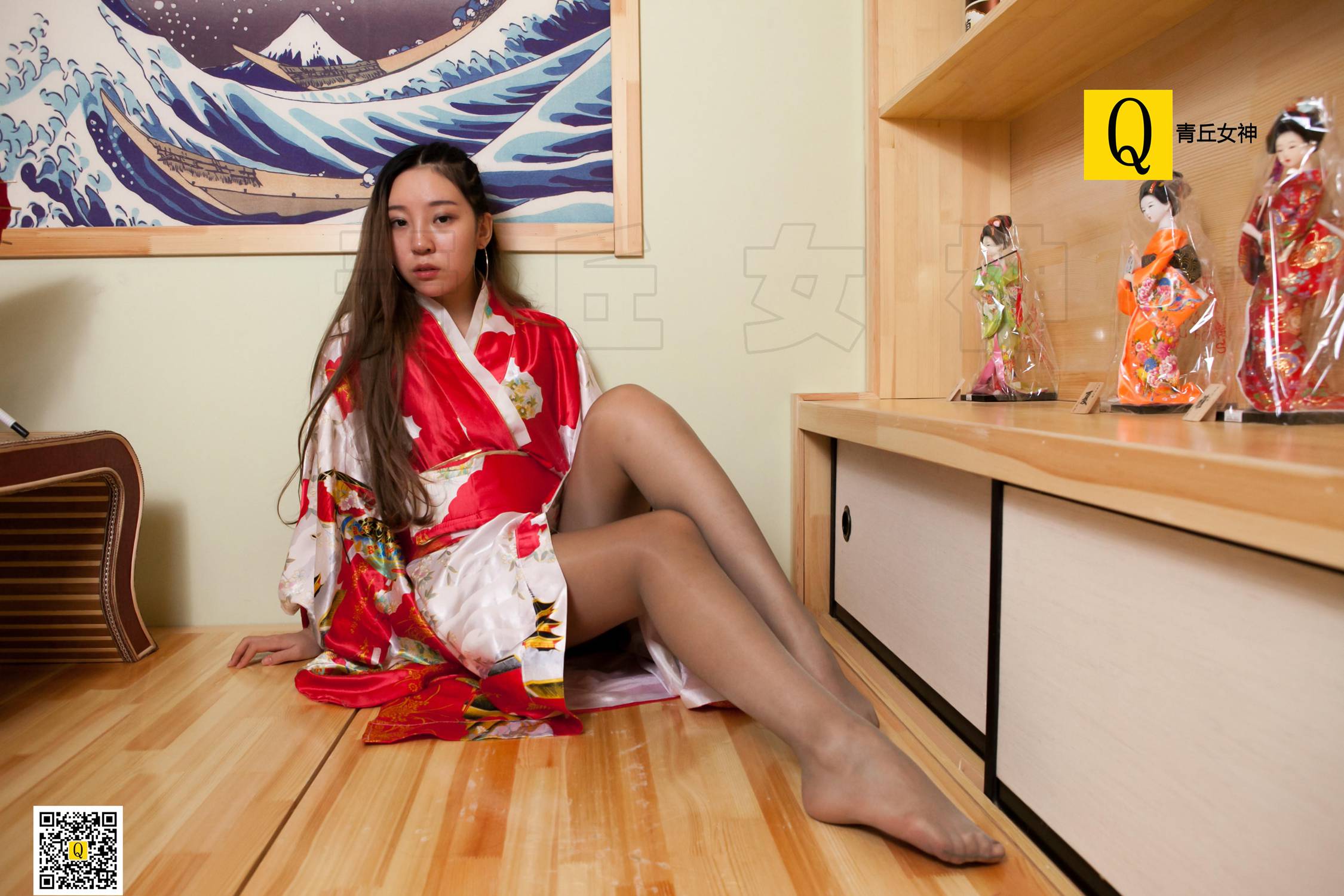 图片[58]-[青丘女神]2018.01.12 少华 日系灰丝 – 速更版-美库