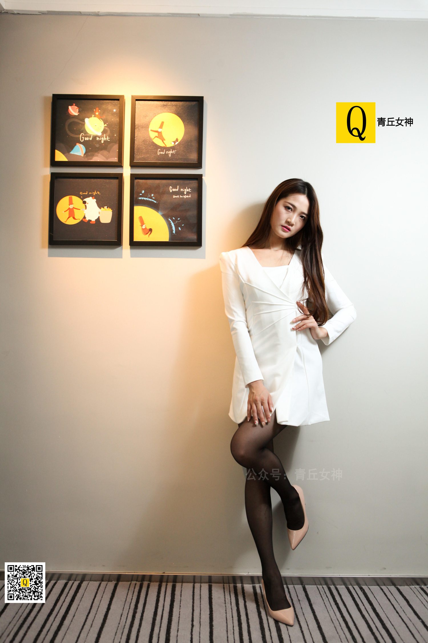 图片[58]-[青丘女神]2018.01.22 韩流来袭 黑丝女神 – 速更版-美库