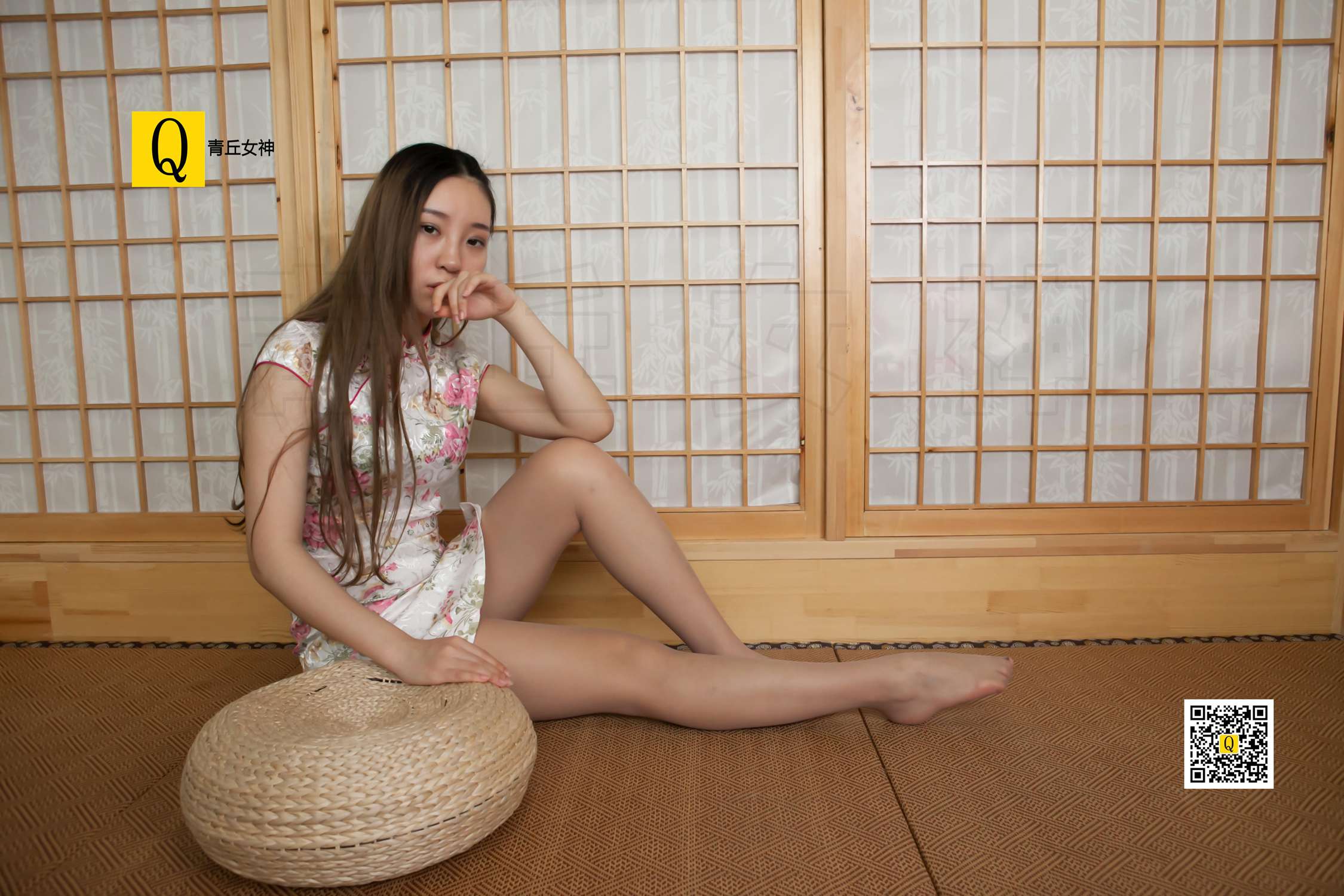 图片[75]-[青丘女神]2018.01.10 少华 旗袍肉丝大长腿 – 速更版-美库