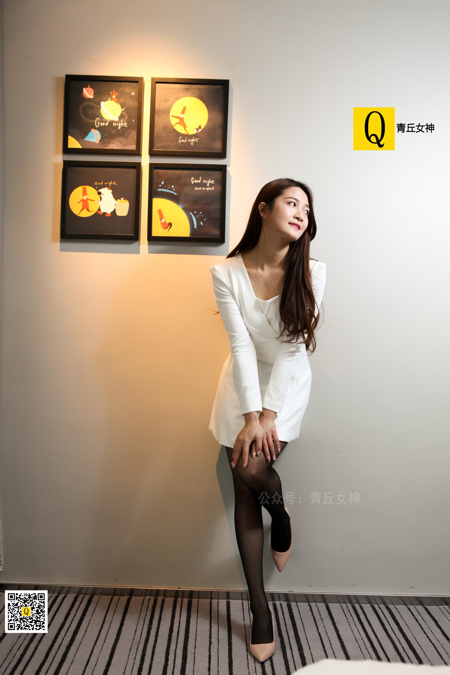 图片[62]-[青丘女神]2018.01.22 韩流来袭 黑丝女神 – 速更版-美库