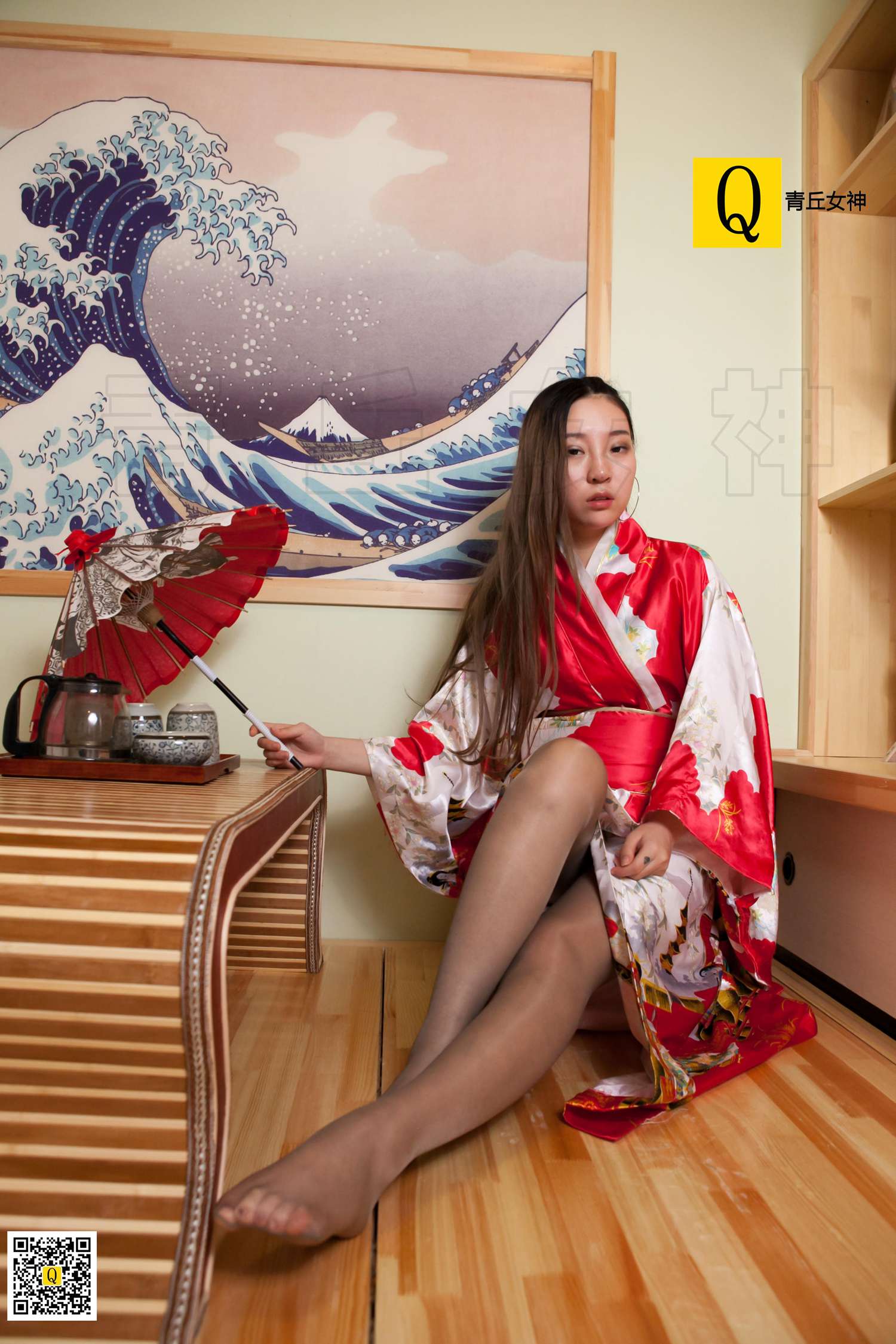 图片[76]-[青丘女神]2018.01.12 少华 日系灰丝 – 速更版-美库