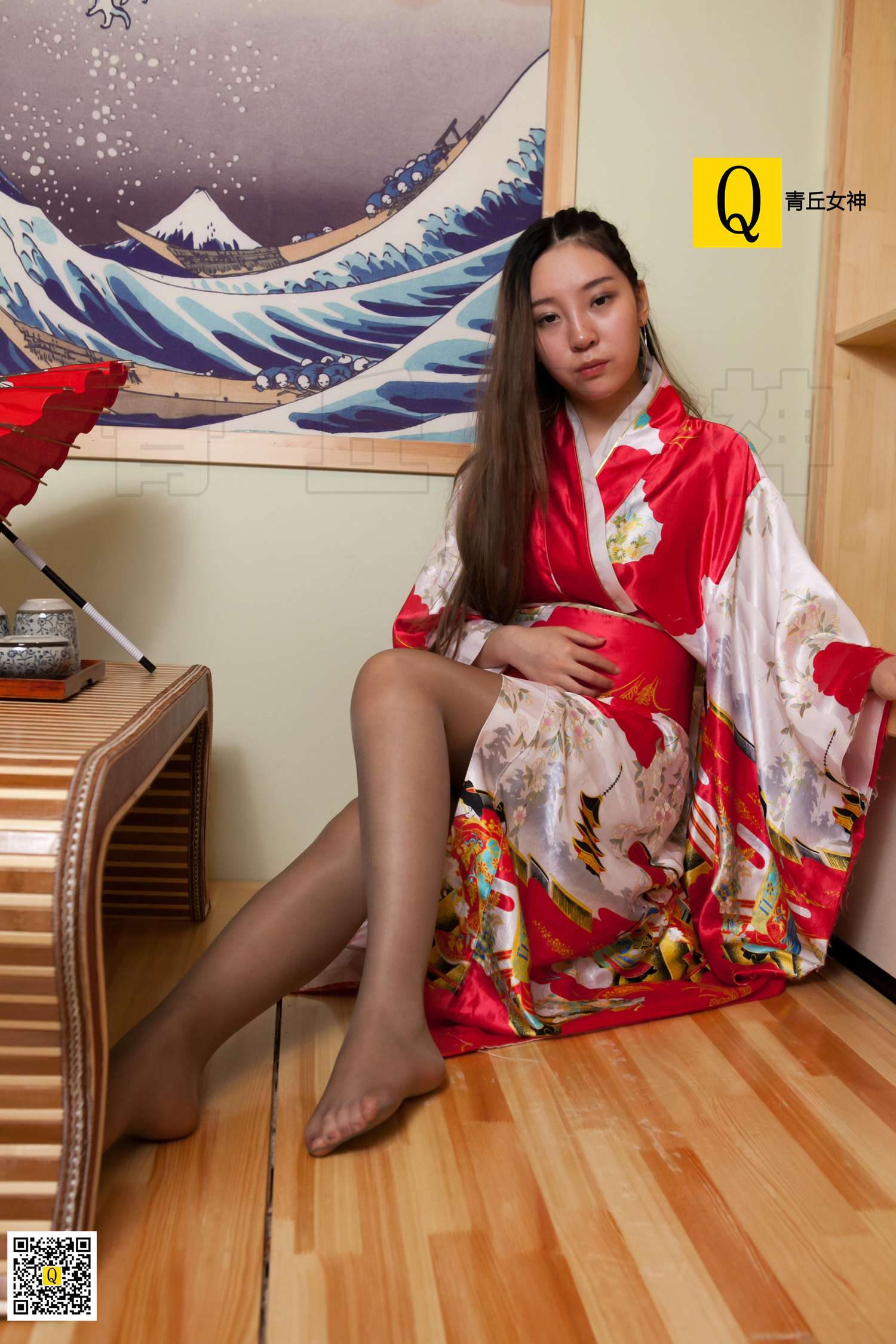 图片[85]-[青丘女神]2018.01.12 少华 日系灰丝 – 速更版-美库