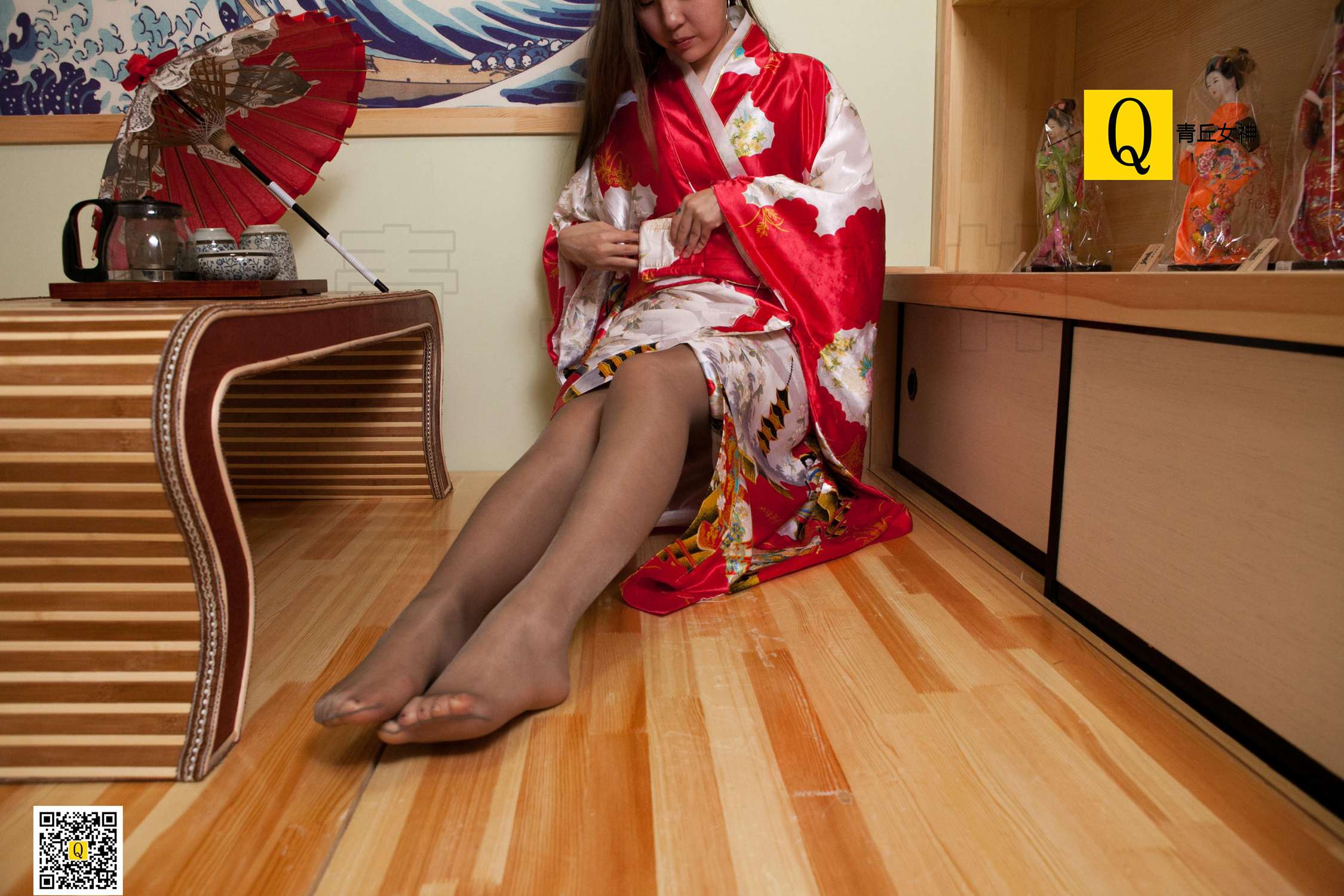 图片[86]-[青丘女神]2018.01.12 少华 日系灰丝 – 速更版-美库