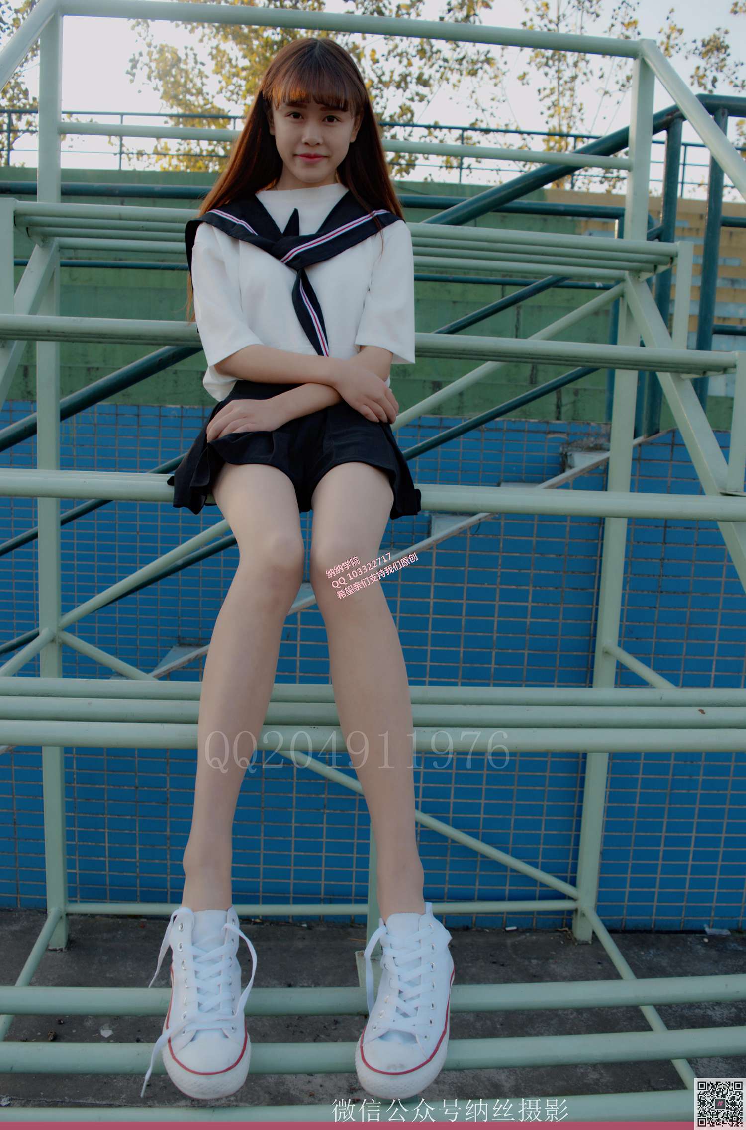 图片[12]-纳丝摄影 NO13 霜儿 体育场 – 速更版-美库