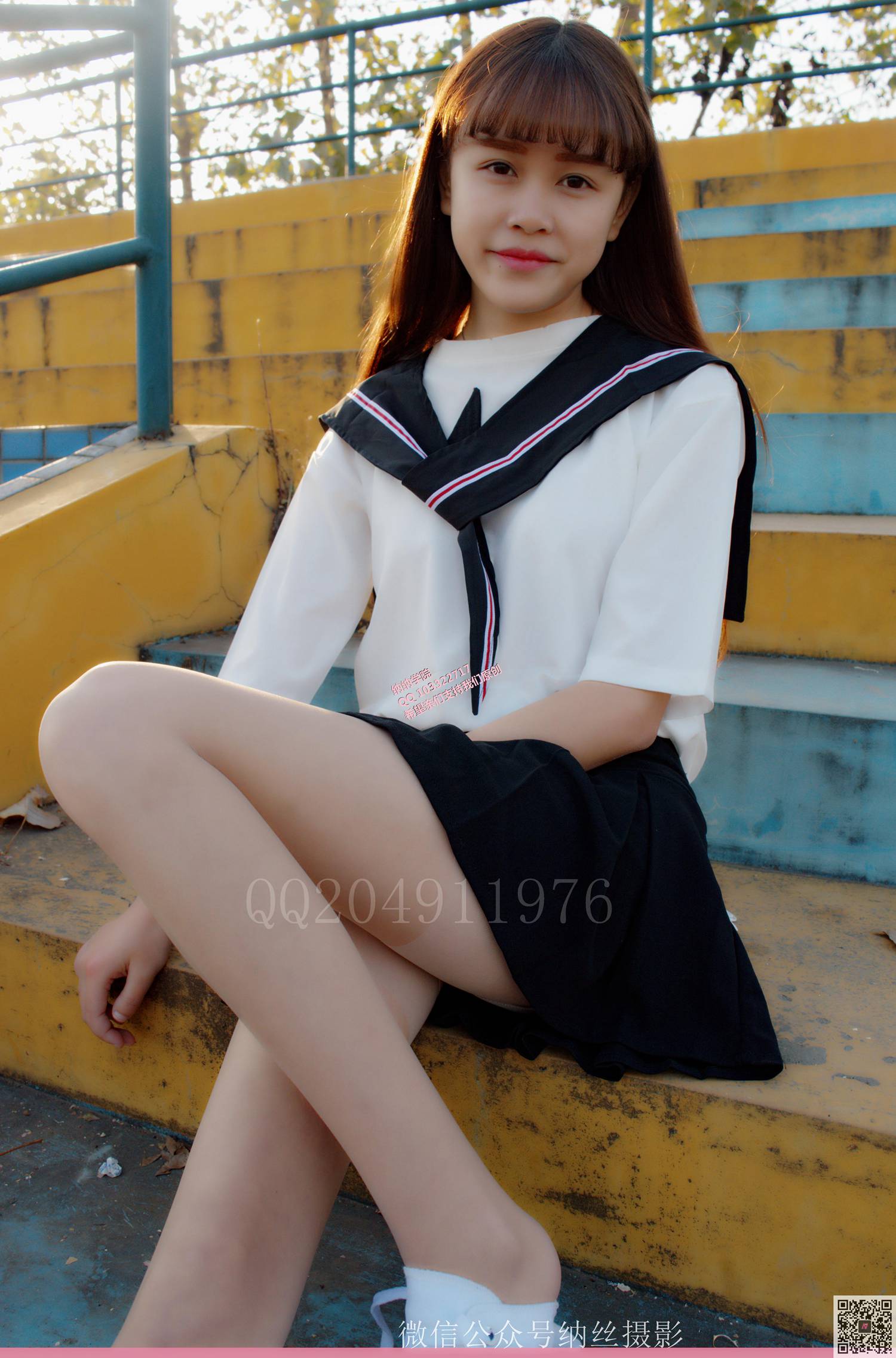 图片[18]-纳丝摄影 NO13 霜儿 体育场 – 速更版-美库