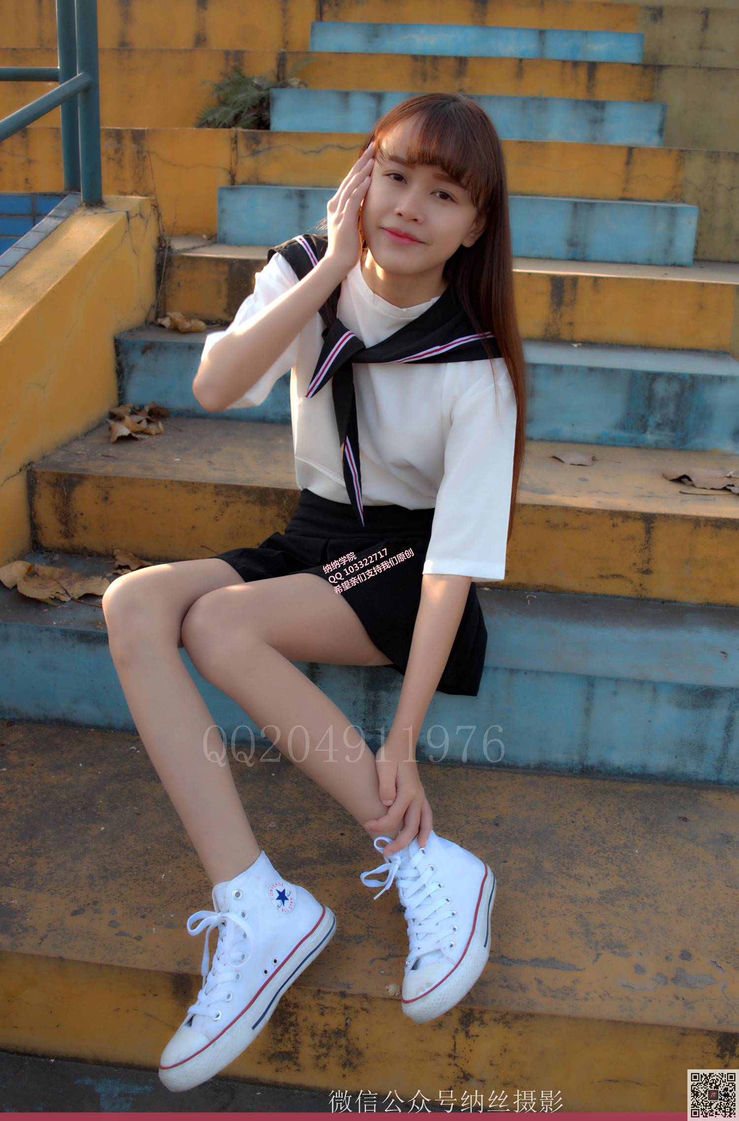 图片[20]-纳丝摄影 NO13 霜儿 体育场 – 速更版-美库